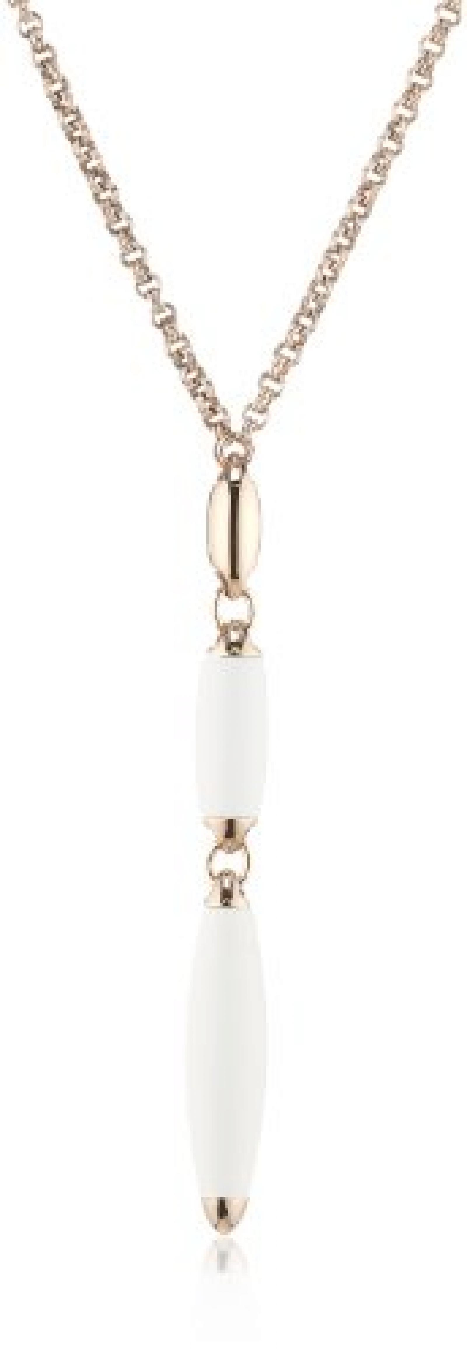 Morellato Maia Damen Anhänger – Aus Stahl Mit Kristallen & Emaille, Rotgold IP, 38+4 Cm | Mit Karabiner-Verschluss