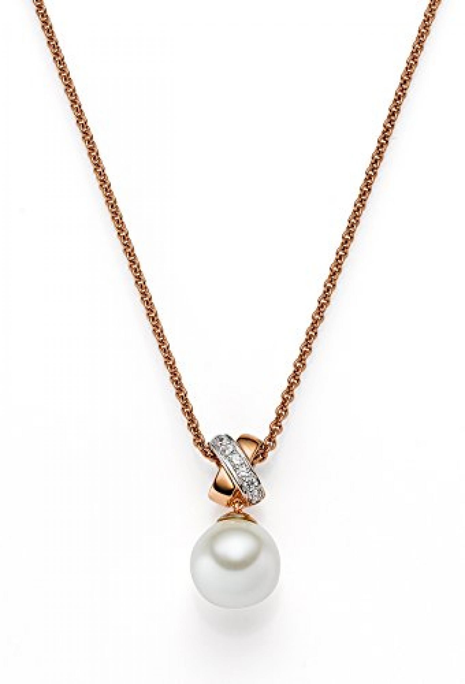 Viventy Damen-Anh&auml;nger Silber vergoldet rhodiniert Zirkonia wei&szlig; - 771662 