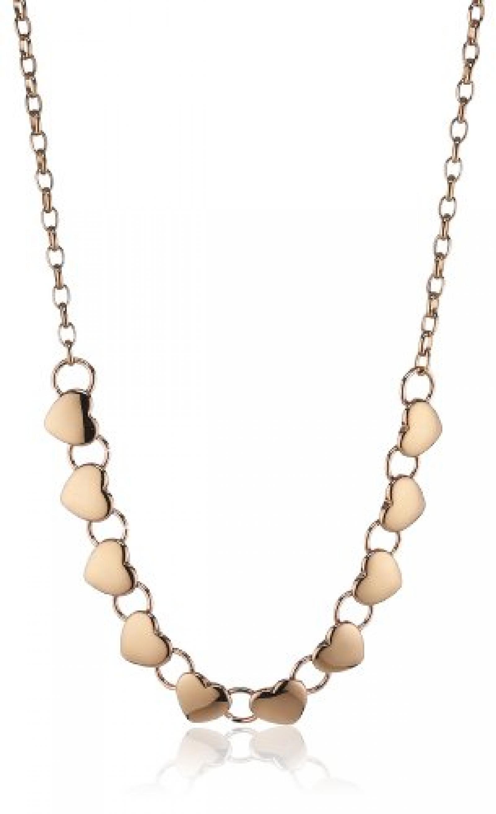 Pilgrim Jewelry Damen-Halskette mit Anh&auml;nger aus der Serie Classic ros&eacute;gold beschichtet 40.0 cm 601314031 