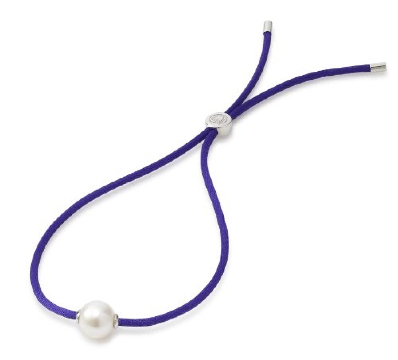 Adriana Damen-Armband S&uuml;&szlig;wasser Zuchtperlen purple rain 925 Sterling-Silber Rainbow RAA-V 