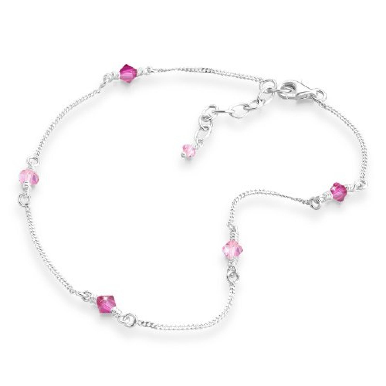 Elli Damen-Fu&szlig;kettchen 925 Sterling Silber L&auml;nge 25cm 0706730412_25 