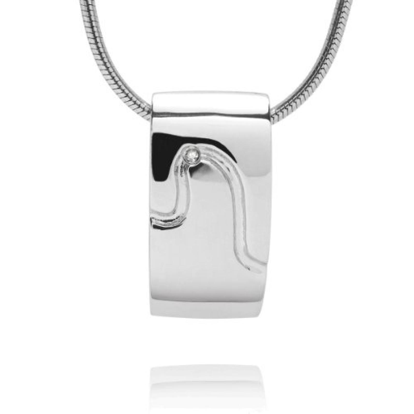 Rafaela Donata Damen-Anh&auml;nger St&auml;bchen Diamond Collection 925 Sterling Silber Diamant (ohne Kette) 60250144 