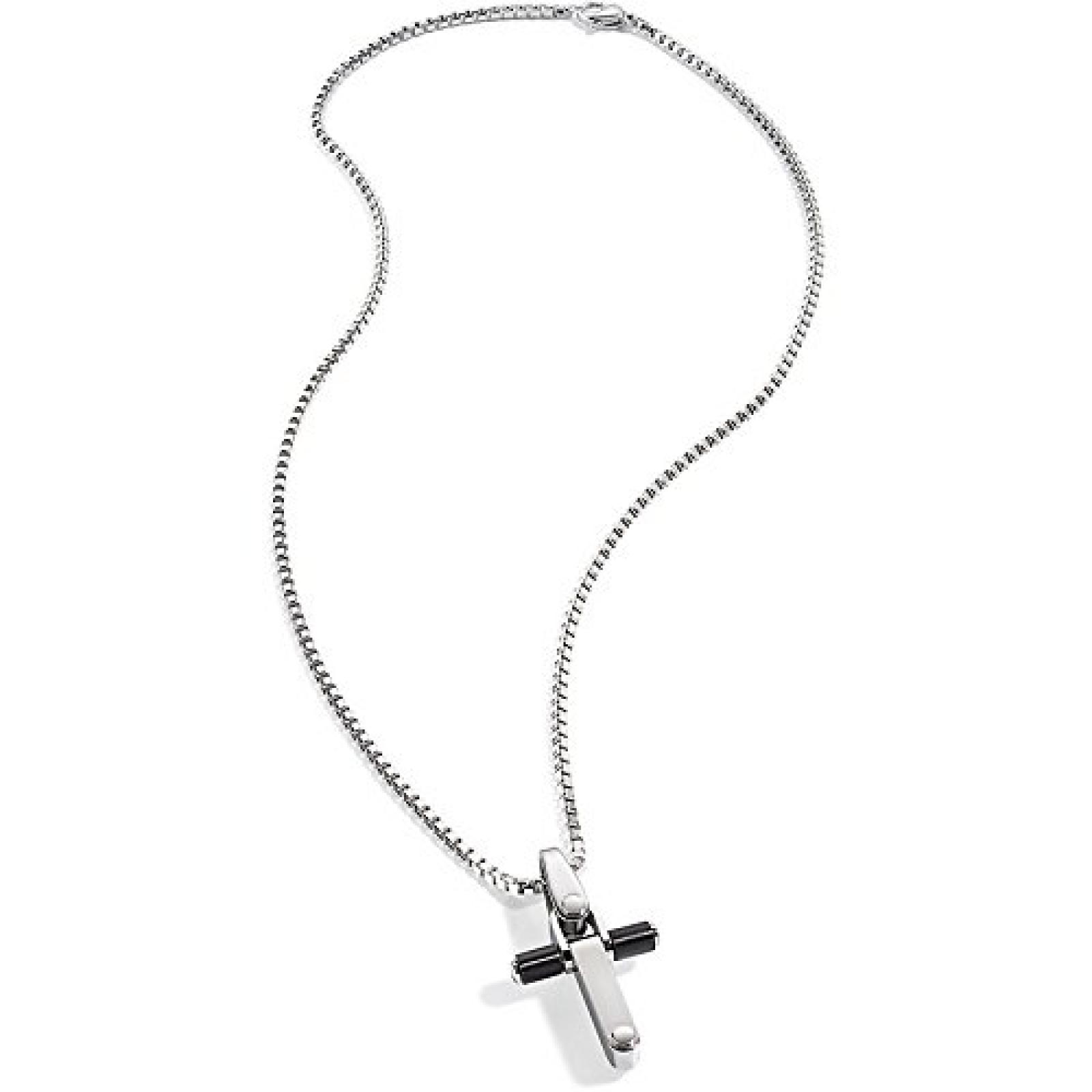 Morellato Herren-Anhänger Edelstahl Motown schwarz SAAK06 Morellato Herren-Anhänger Edelstahl Motown schwarz SAAK06