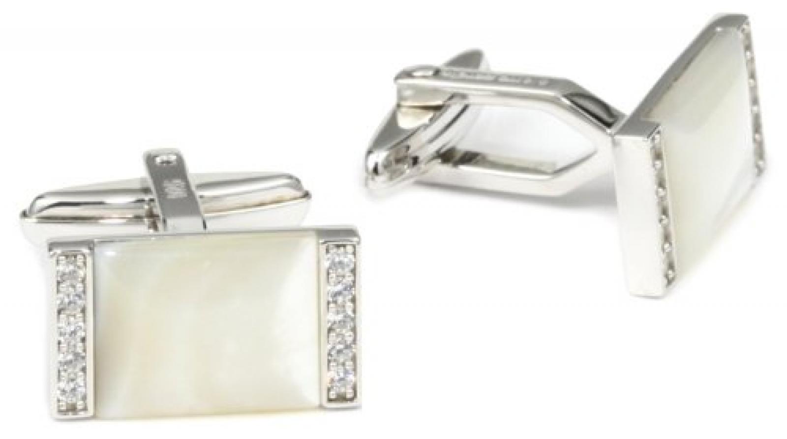 Pierre Cardin Herren-Manschettenknöpfe 925 Sterling Silber rhodiniert Kristall Zirkonia Crépuscule weiß PCZZ90066D000 Pierre Cardin Herren-Manschettenknöpfe 925 Sterling Silber rhodiniert Kristall Zirkonia Crépuscule weiß PCZZ90066D000