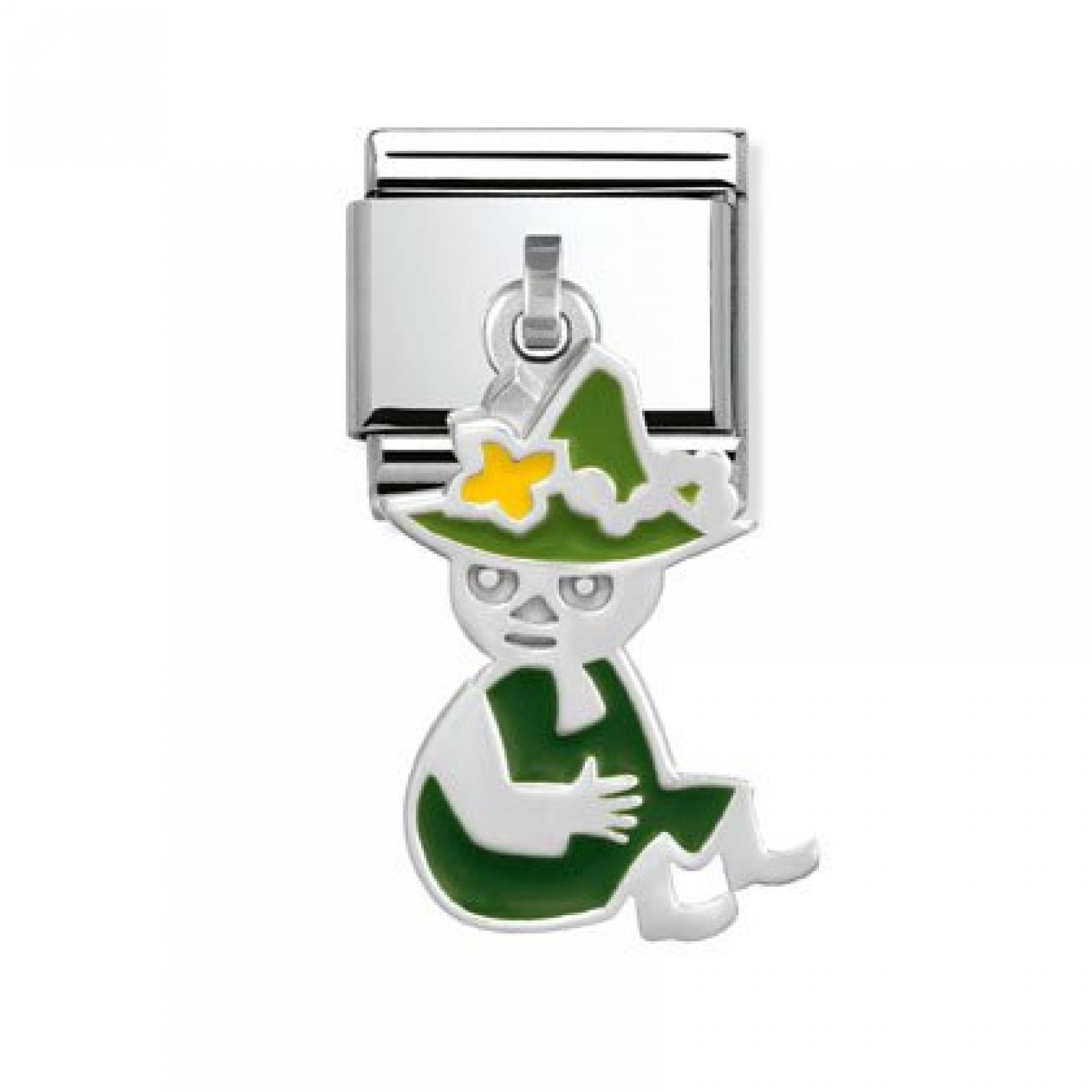 Nomination Composable Classic CHARMS MOOMIN (Snufkin sitzend) 031783-21 