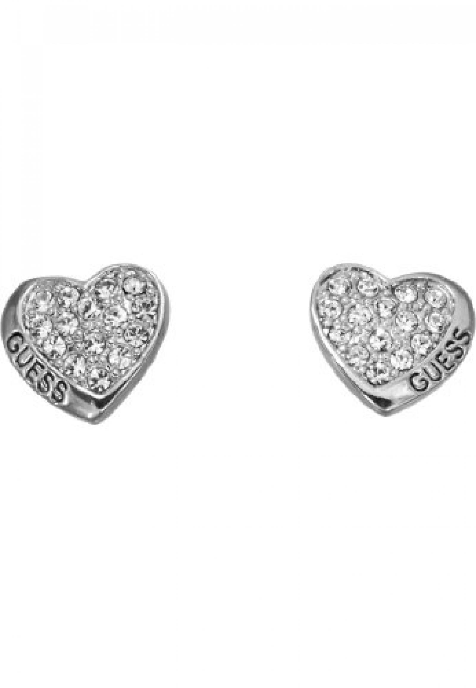 Guess Damen-Ohrstecker Metall 15 Kristalle One Size, silber Guess Damen-Ohrstecker Metall 15 Kristalle One Size, silber