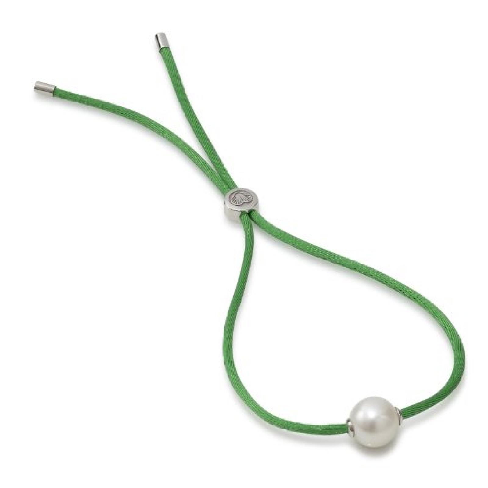 Adriana Damen-Armband S&uuml;&szlig;wasser Zuchtperlen lime 925 Sterling-Silber Rainbow RAA-G 