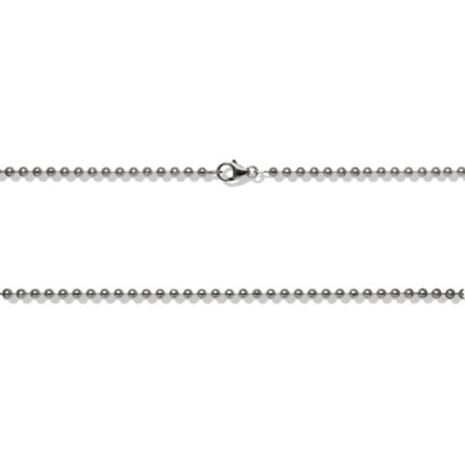 Rafaela Donata  Damen-Kugelkette Basic Collection 925 Sterling Silber 80 cm  60990087 