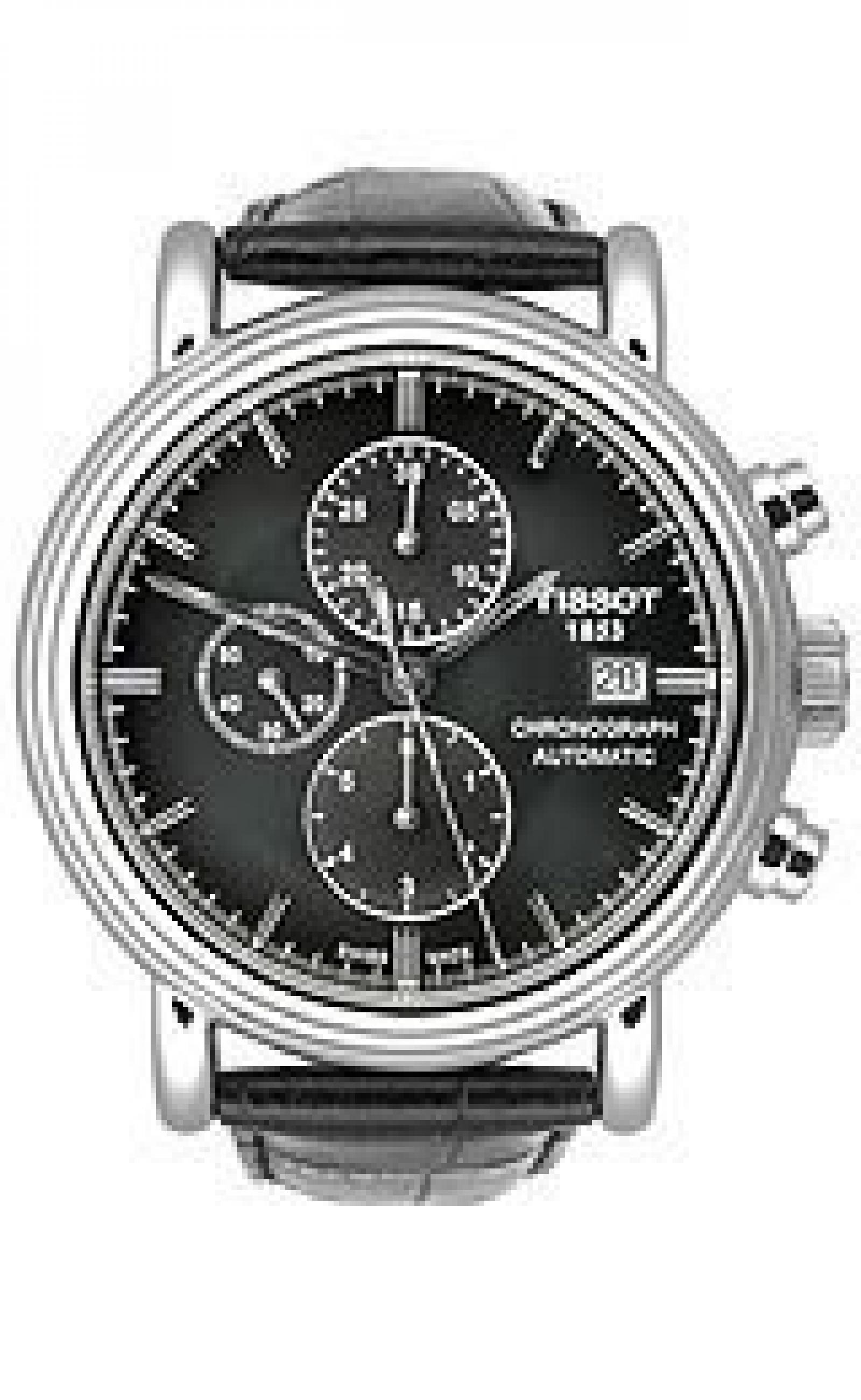 NEU! TISSOT HERREN UHR T0684271605100 ANALOG LEDERARMBAND AUTOMATIKWERK NEU! TISSOT HERREN UHR T0684271605100 ANALOG LEDERARMBAND AUTOMATIKWERK