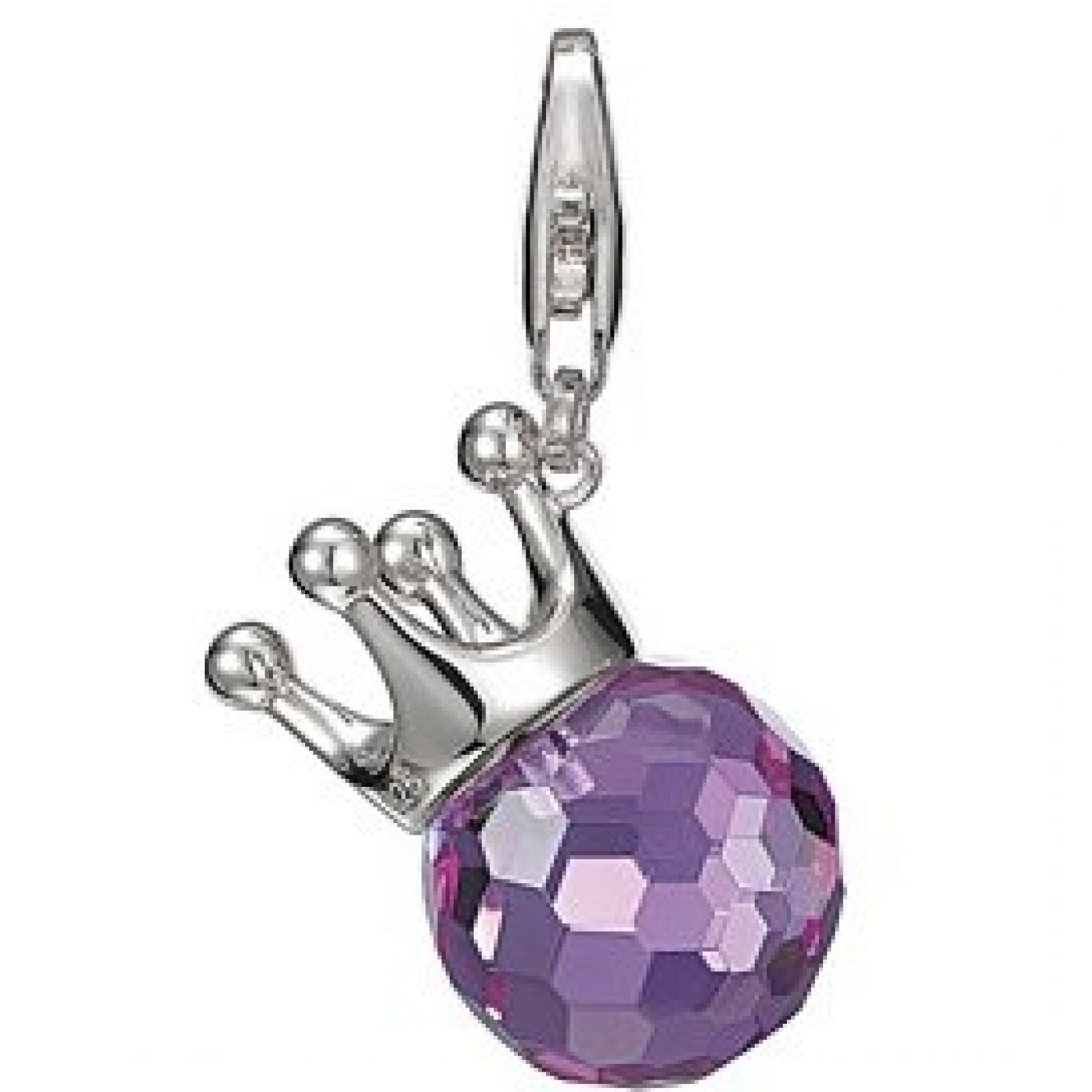 Esprit Anh&auml;nger CHARM   PURPLE 925 Sterling Silber S.ESZZ90651C000 