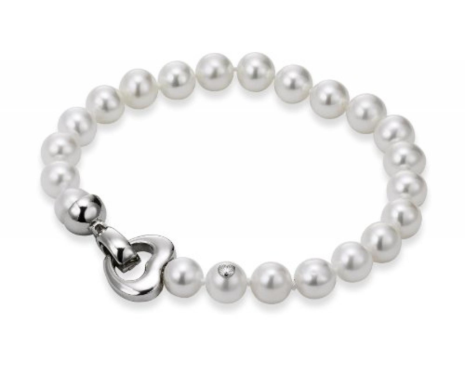 Adriana Damen-Armband S&uuml;&szlig;wasser Zuchtperlen 925 Sterling Silber A1 