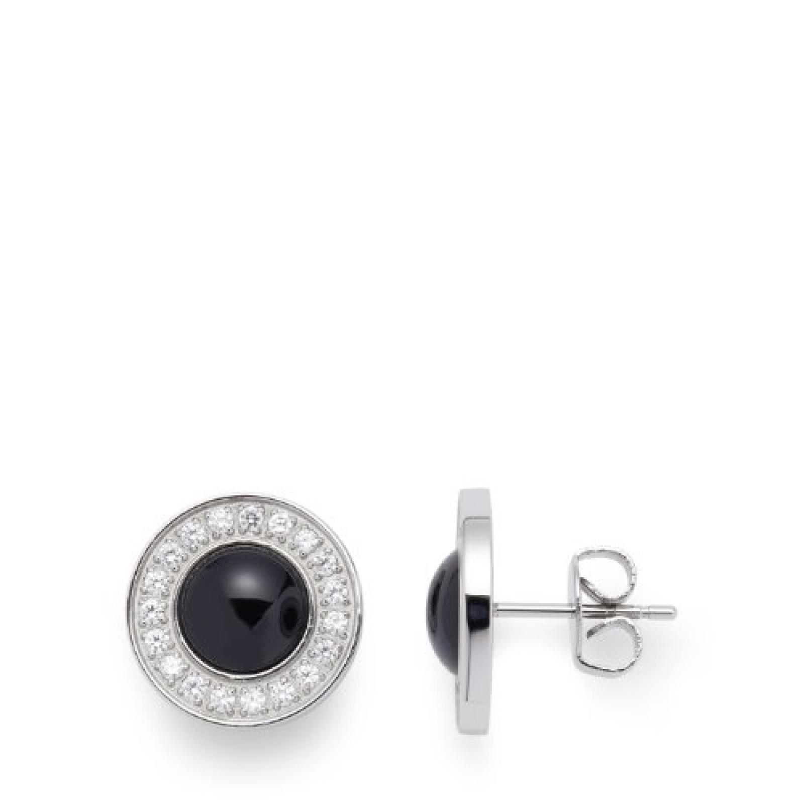 Leonardo Jewels Damen-Ohrstecker Edelstahl Tondo 15085 