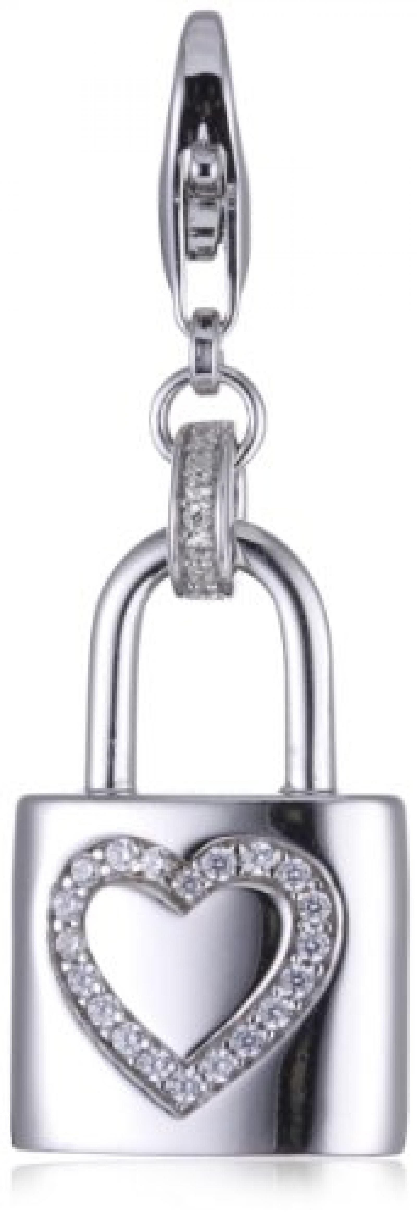 Esprit Anh&auml;nger CHARM LOVE LOCKER 925 Sterling Silber S.ESZZ90769A000 