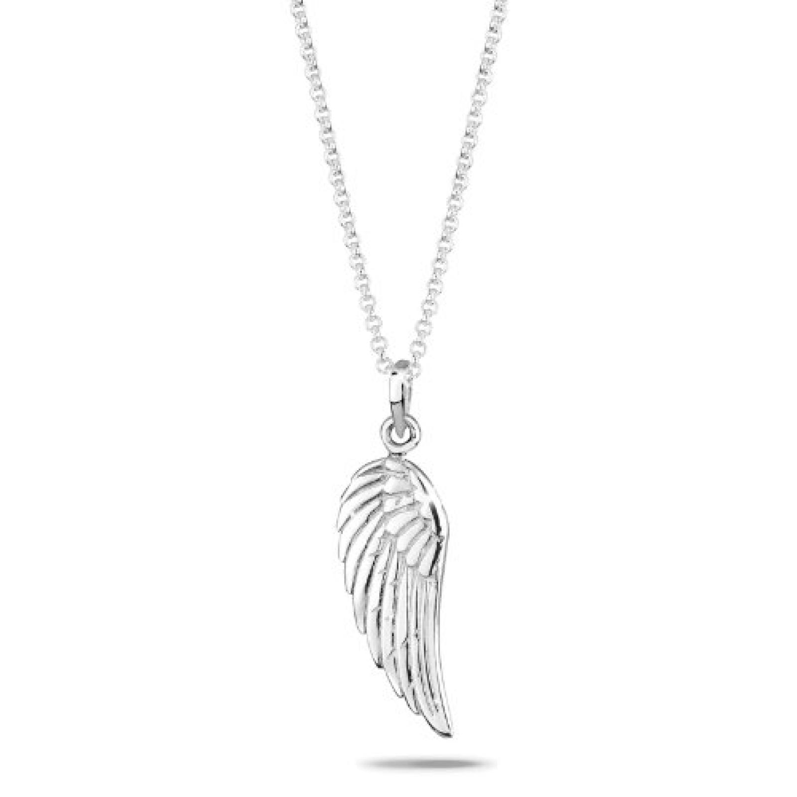 Elli Damen-Halskette mit Anh&auml;nger Engel 925 Sterling Silber L&auml;nge 60cm 0111222111_60 
