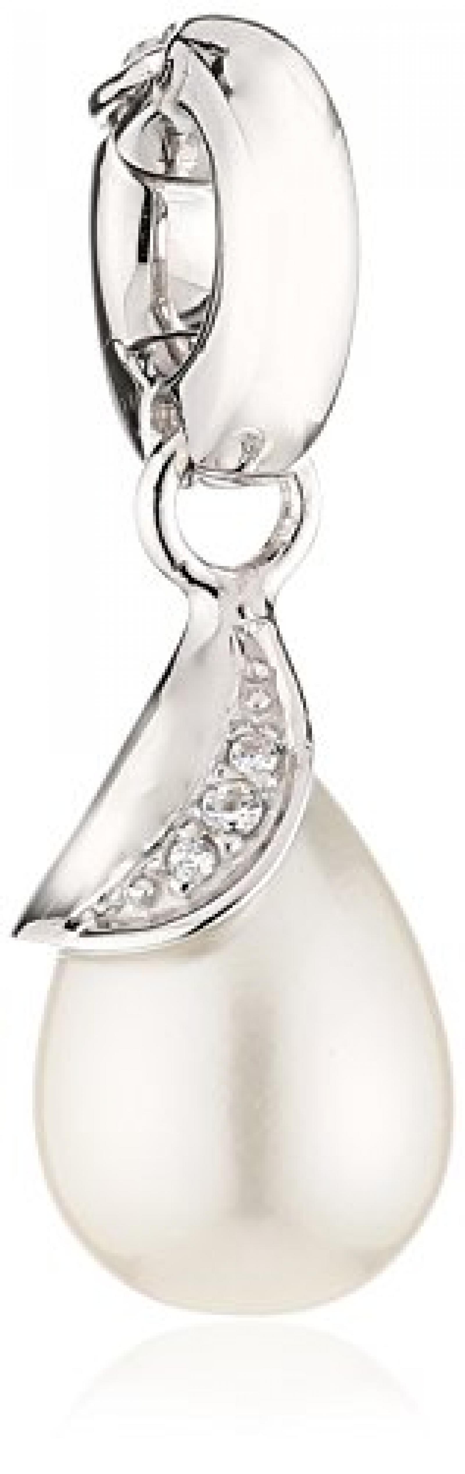 Viventy Damen-Anh&auml;nger 925 Sterling Silber NA 1 Zirkonia wei&szlig; 765992 