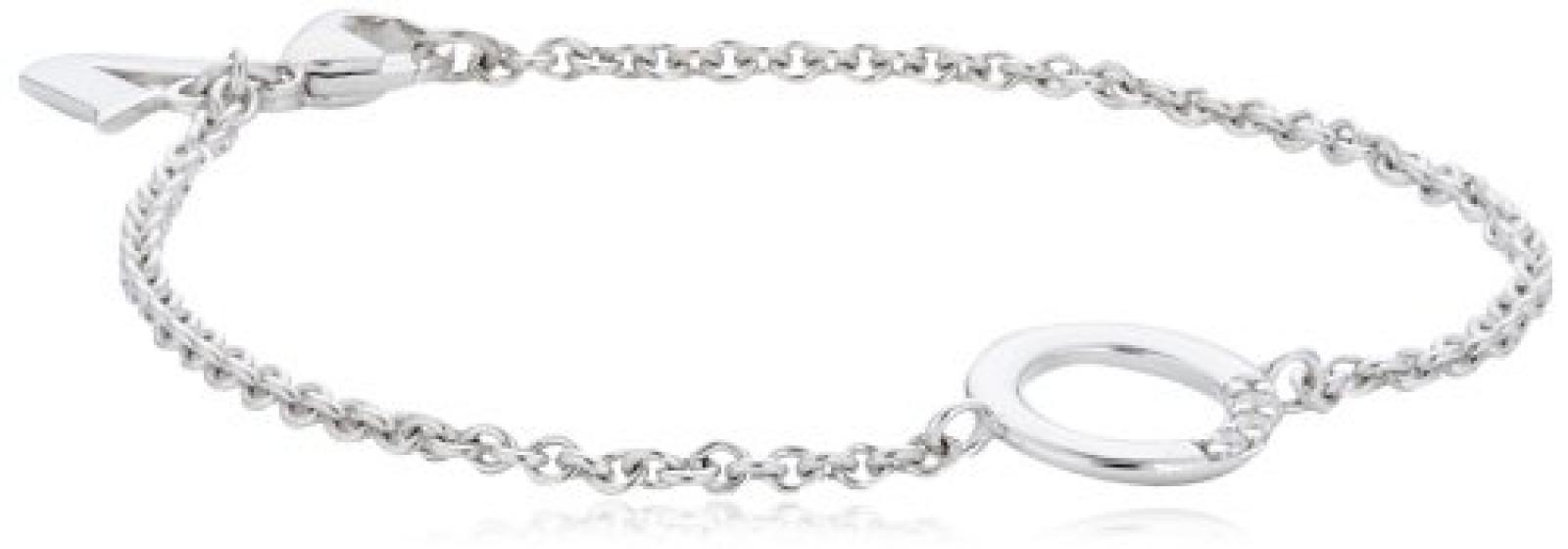 Viventy Damen-Armband 925 Sterling Silber mit 3 Zirkonia in weiss Länge 19 cm 763207 