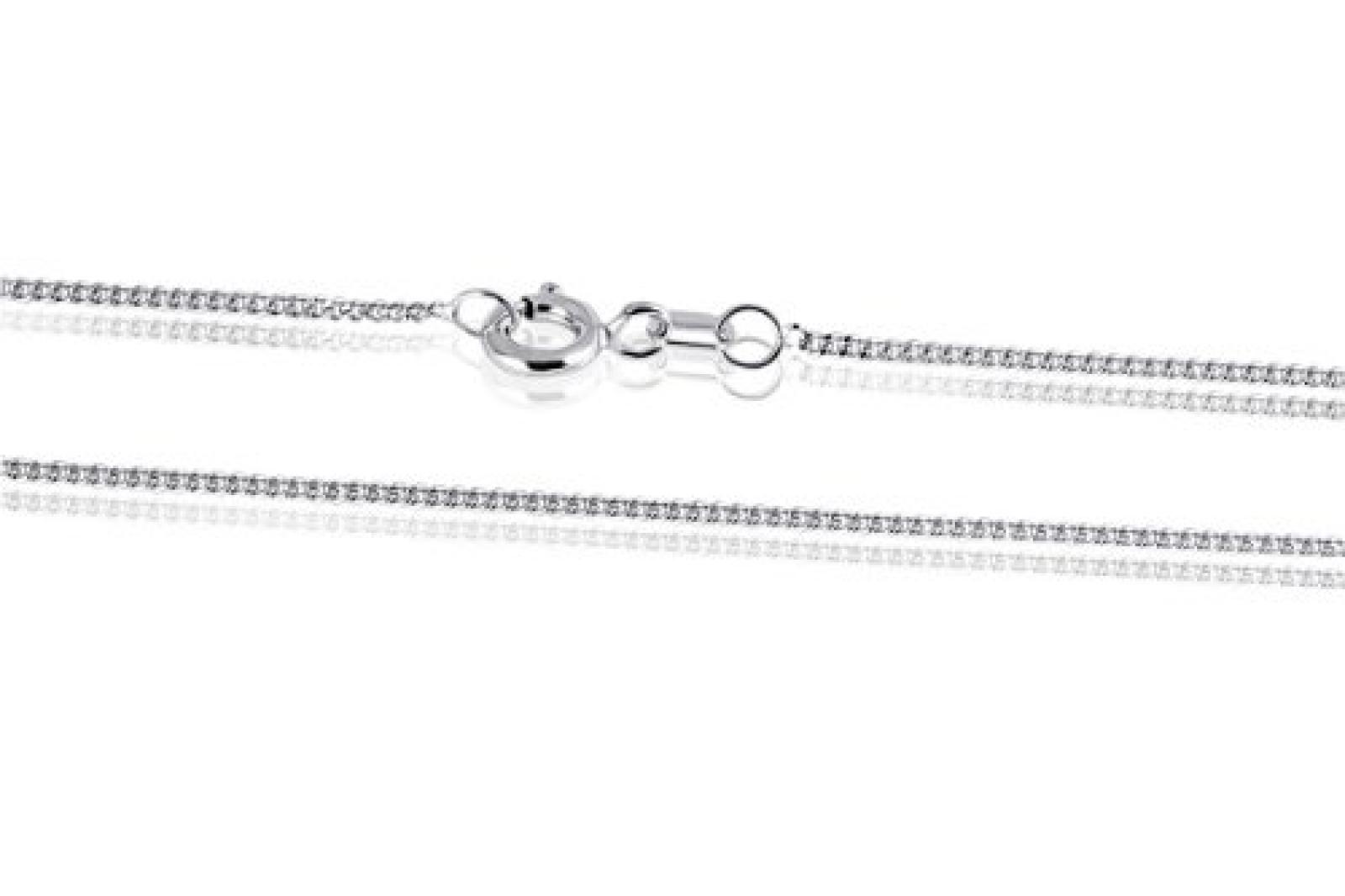 Goldmaid Unisex-Halskette 925 Sterlingsilber Flachpanzerkette 45 cm Ke 203S 