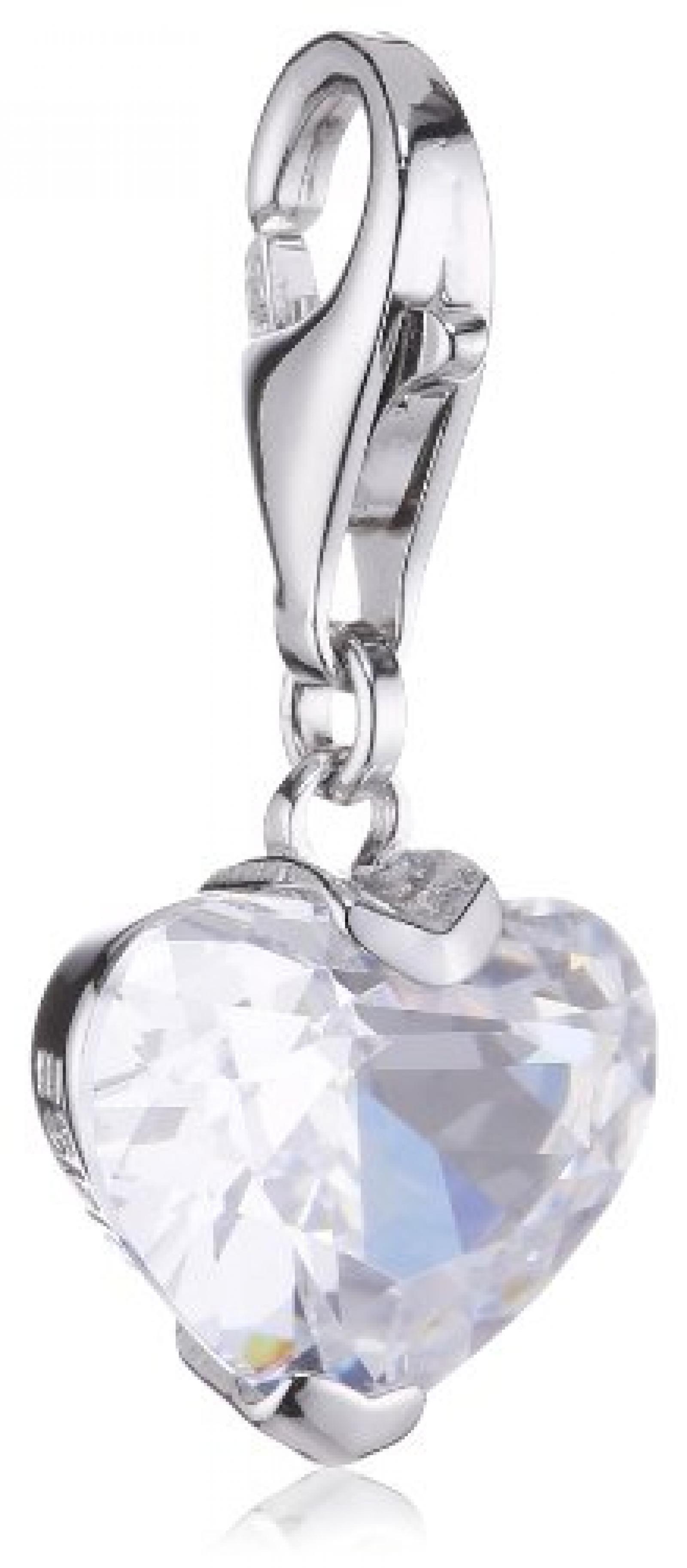 Esprit Damen-Anhänger Sparkling Heart ESCH90902A000 