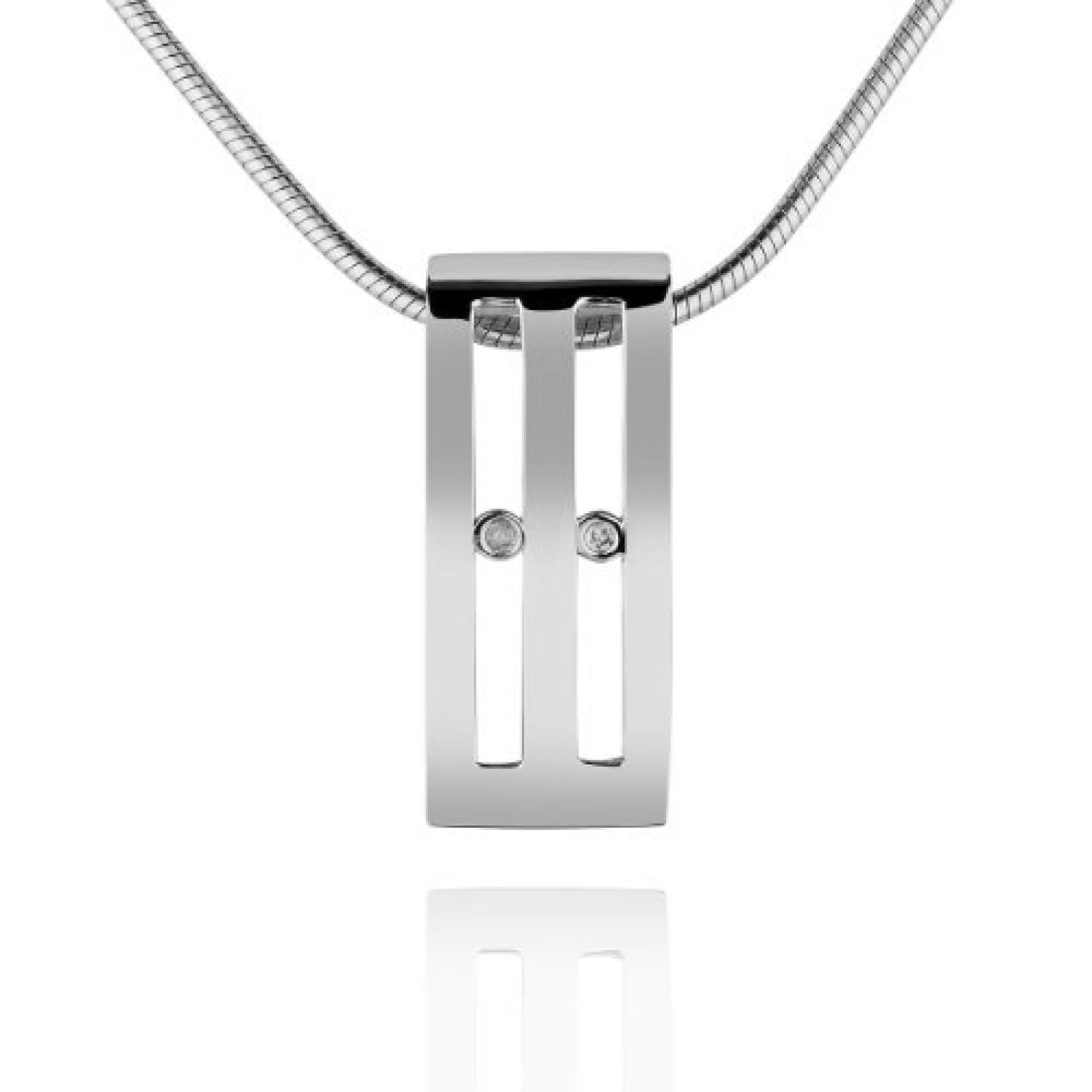 Rafaela Donata Damen-Anhänger Rechteck Diamond Collection 925 Sterling Silber Diamant (ohne Kette) 60250054 Rafaela Donata Damen-Anhänger Rechteck Diamond Collection 925 Sterling Silber Diamant (ohne Kette) 60250054