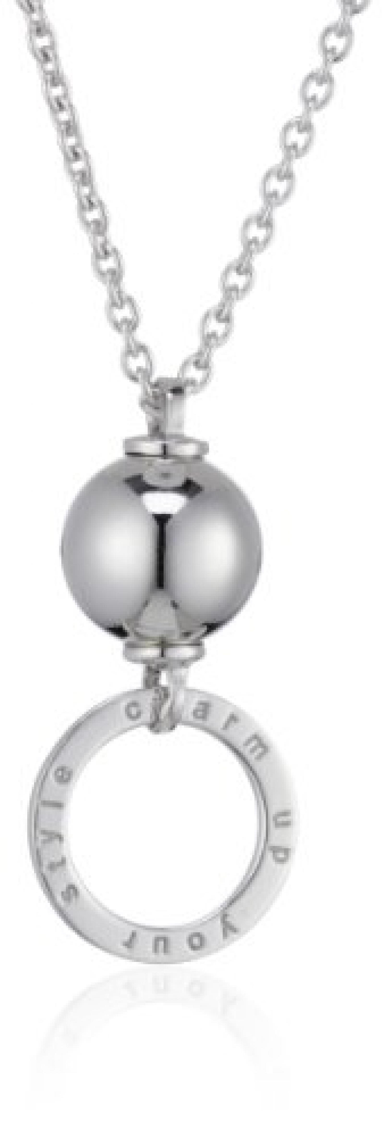 Esprit Damen-Charmskette Silber Ball ESNL91840B420 