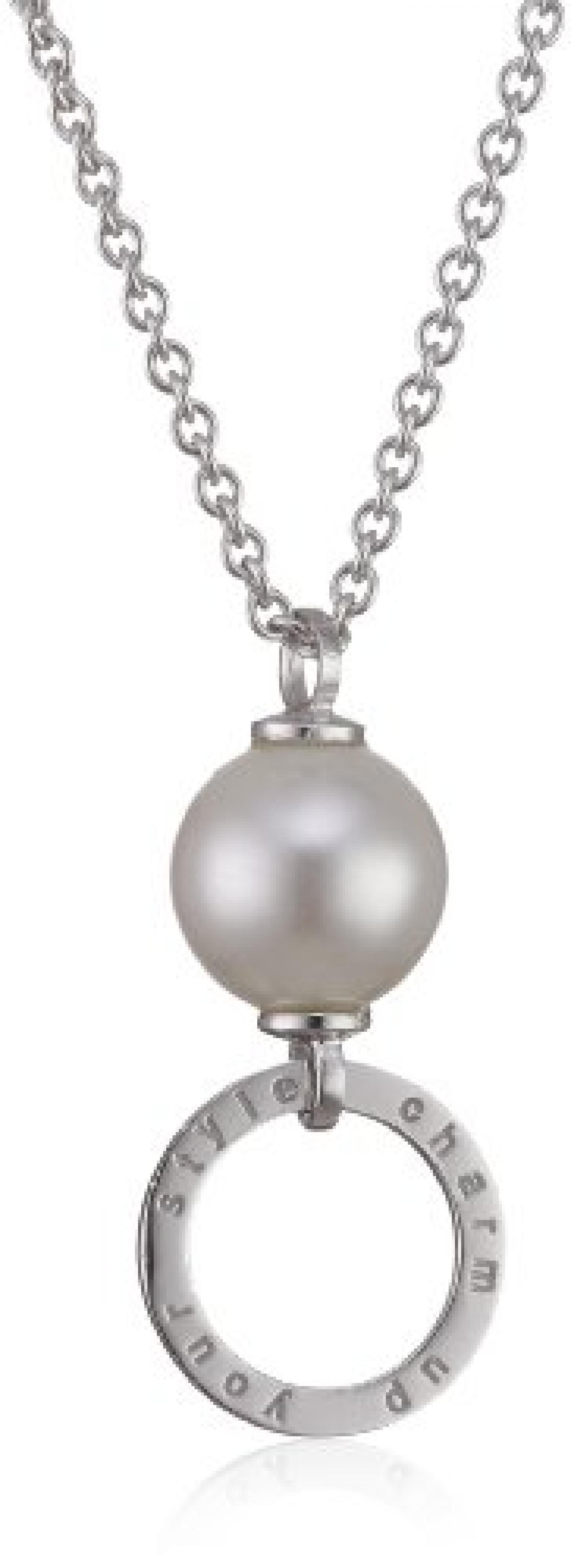 Esprit Damen-Charmskette Pearl ESNL91840A420 
