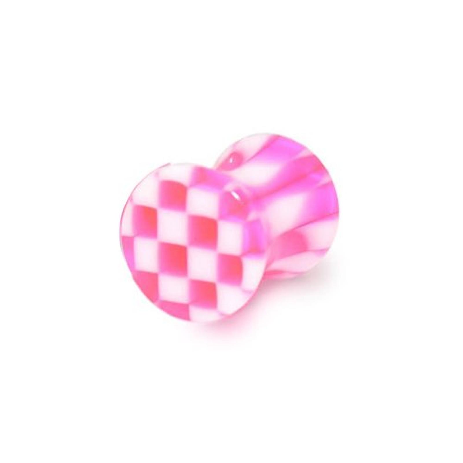 Thuppaki UV Acryl Rosa Checker Ohrschmuck Stecker. Preis pro Stück nur. Thuppaki UV Acryl Rosa Checker Ohrschmuck Stecker. Preis pro Stück nur.