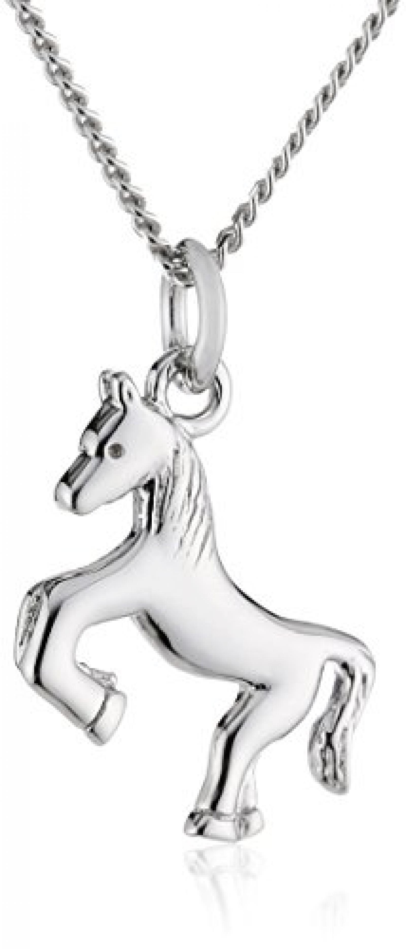 Zeeme For Kids - Kinder-Anhnger PFERD mit Kette 925 Sterlingsilber 36-38 cm 500243733-38Z Zeeme For Kids - Kinder-Anhnger PFERD mit Kette 925 Sterlingsilber 36-38 cm 500243733-38Z