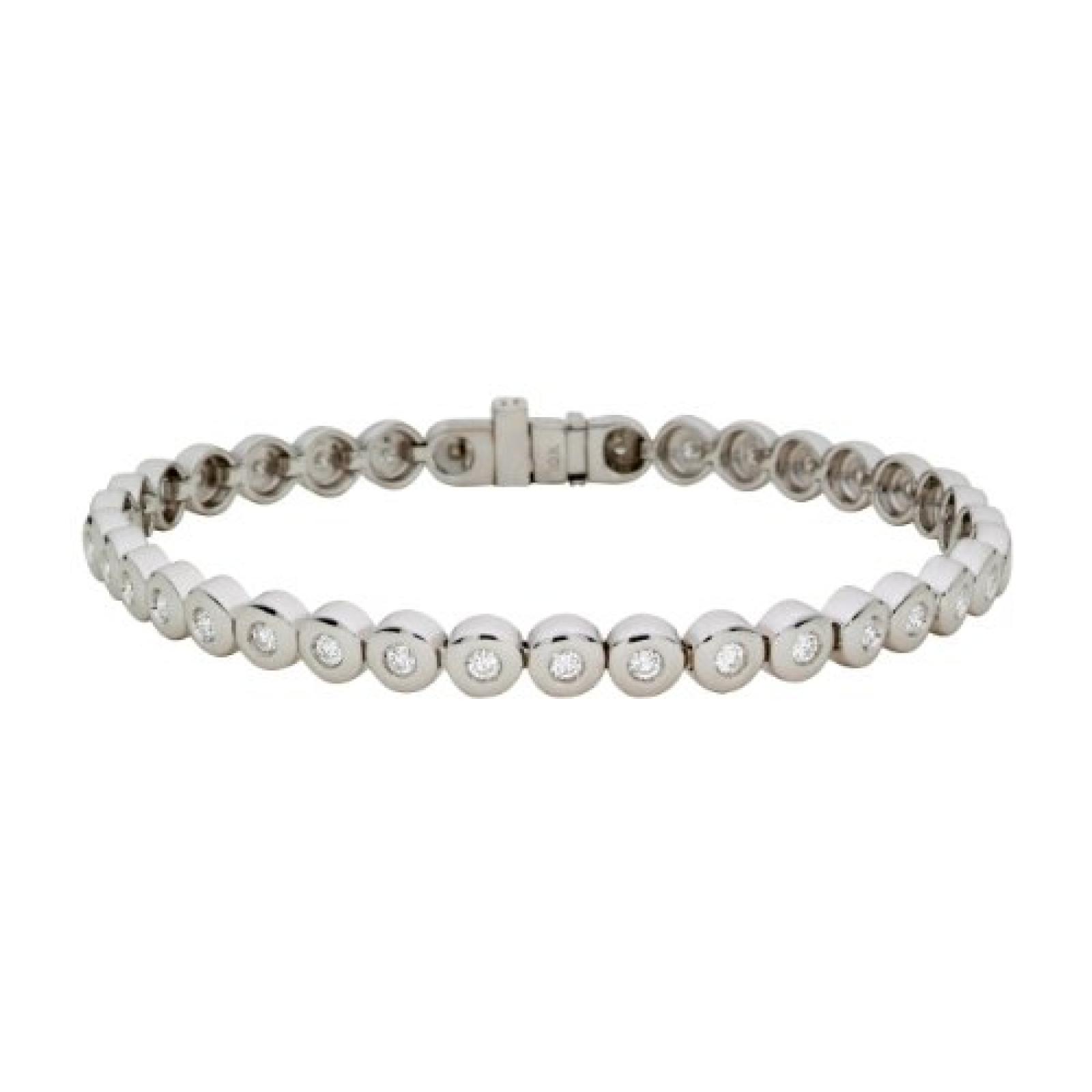 Miore UJ138BW 9 Karat (375) Weißgold Tennisarmband 1,0 Ct 