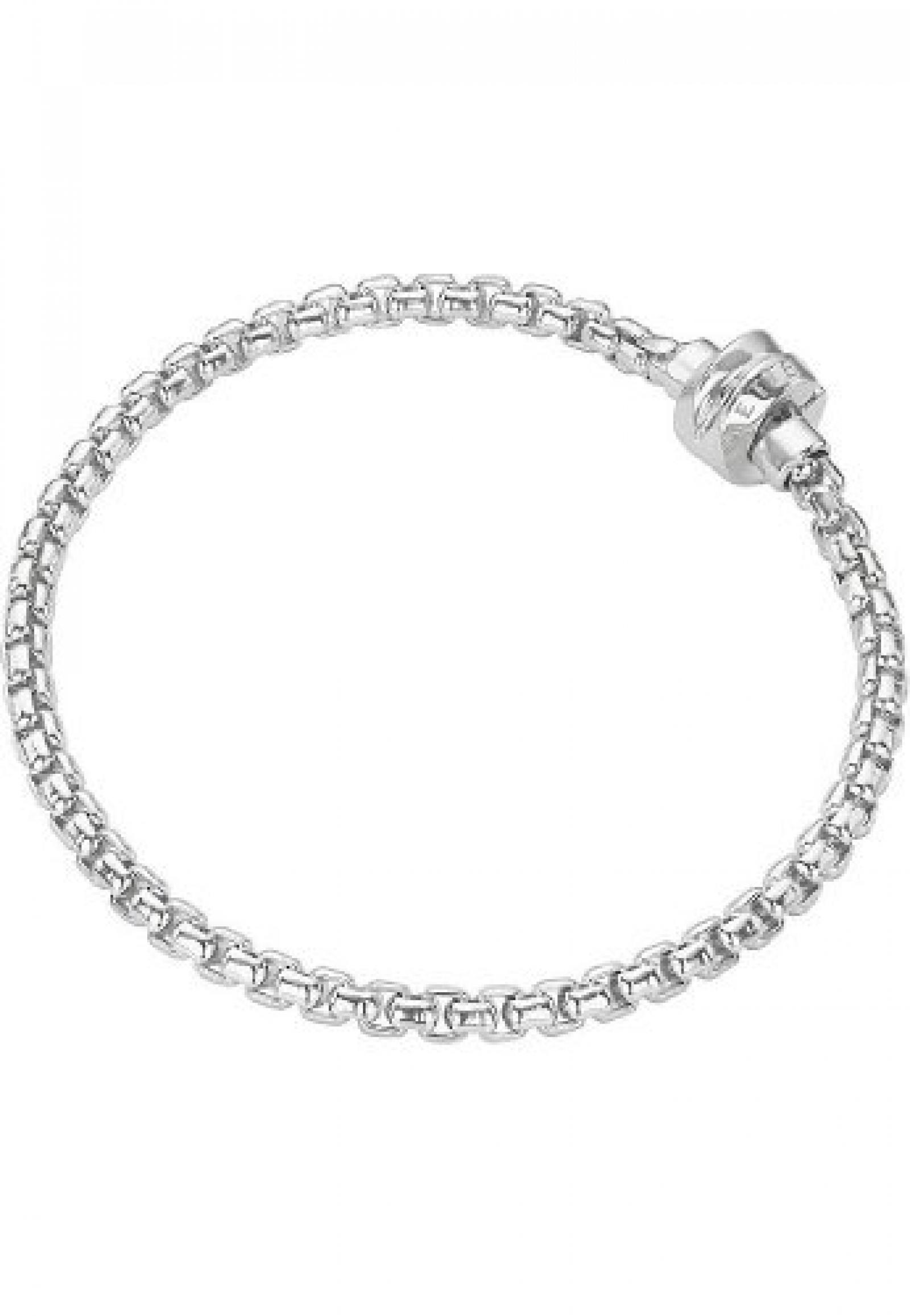 JETTE Pure Passion Damen-Armband für Charms Armband Silber (silber) 