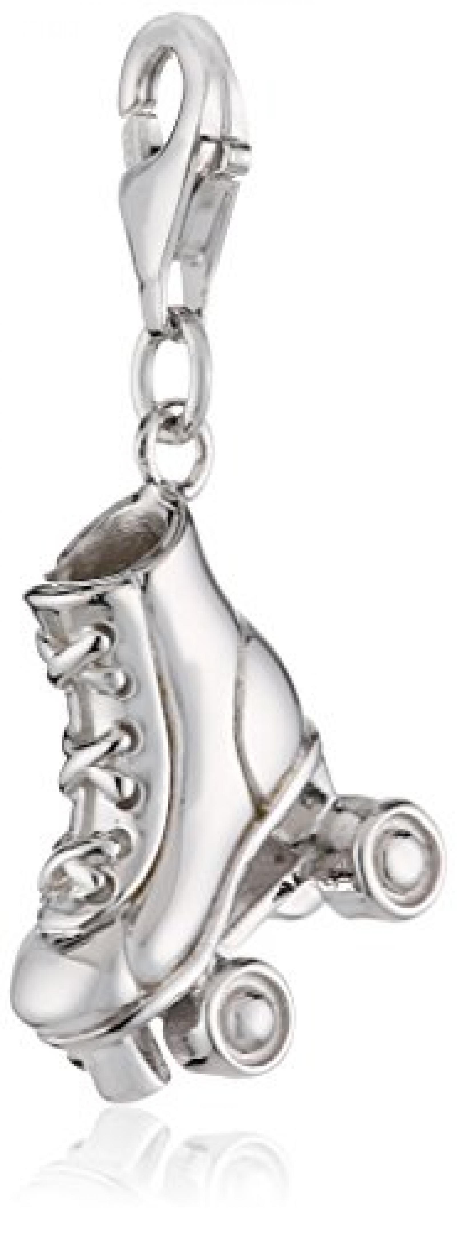 Zeeme Damen-Anh&auml;nger 925/- Sterling Silber Rollschuh 280240032 