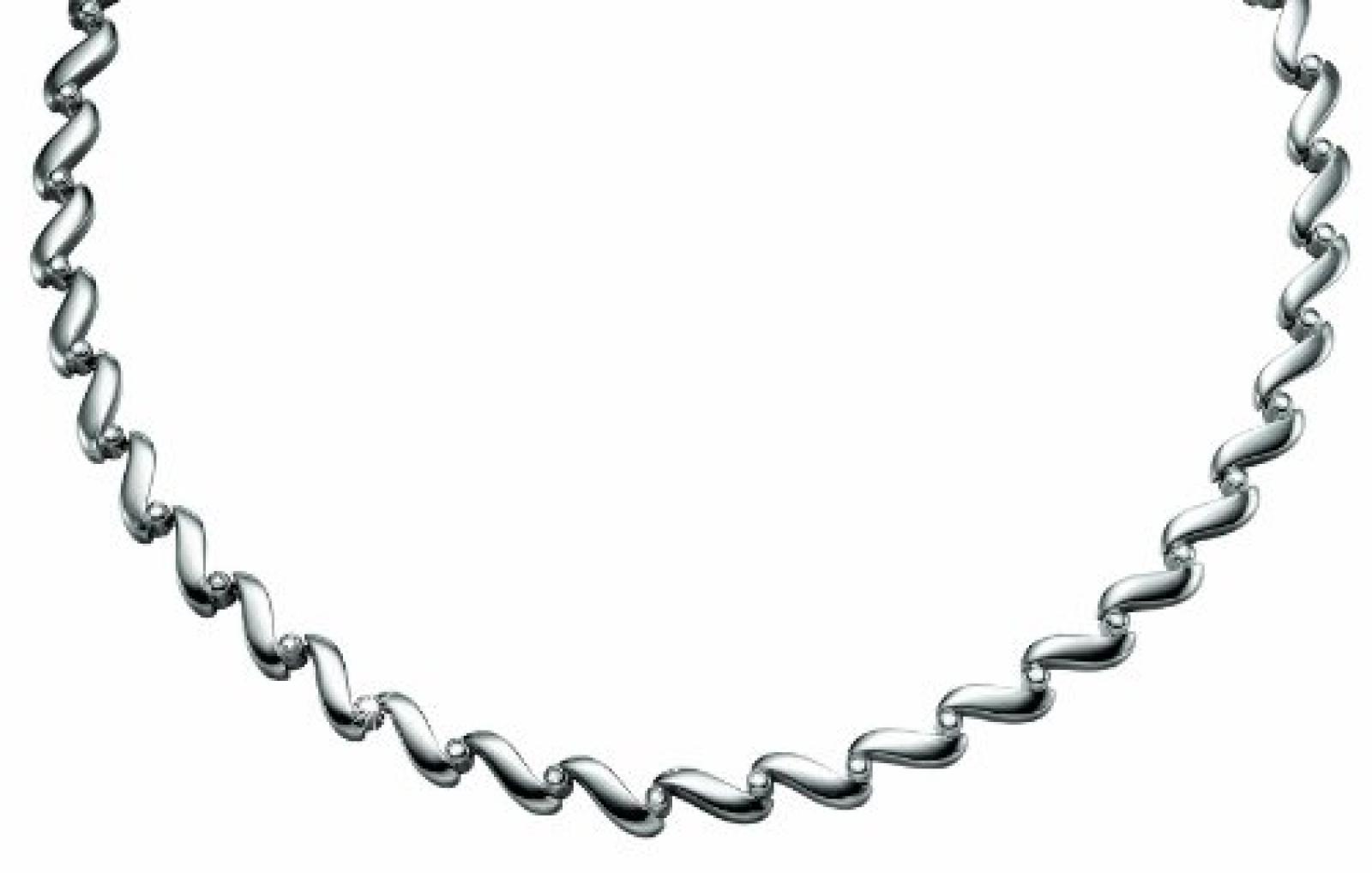 Pierre Cardin Damenkette 925/ooo Sterlingsilber 40cm Beaute Ondule PCNL-90362.A.40 