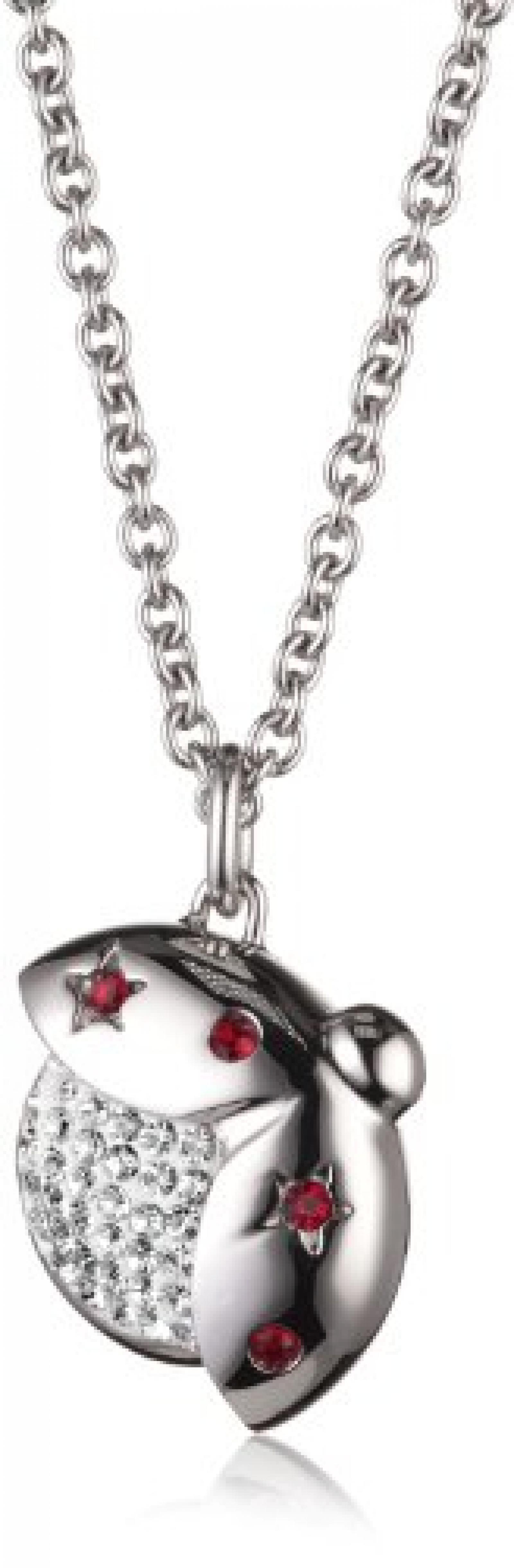 Morellato Damen-Kette Edestahl mit Anh&auml;nger "Marienk&auml;fer" Family SJU01 