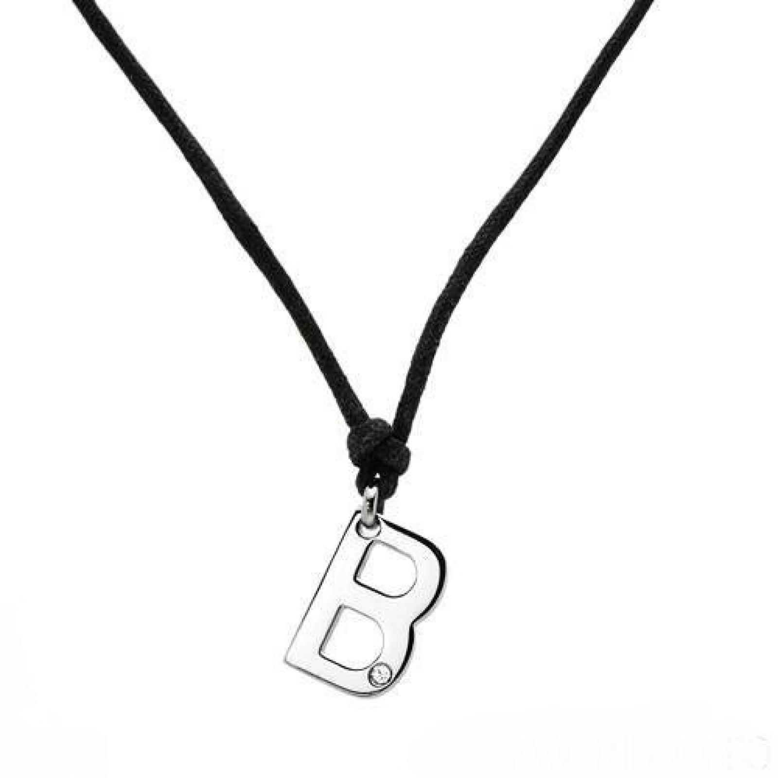 Morellato Glamour Cottonkette B mit einem Diamanten Morellato Glamour Cottonkette B mit einem Diamanten