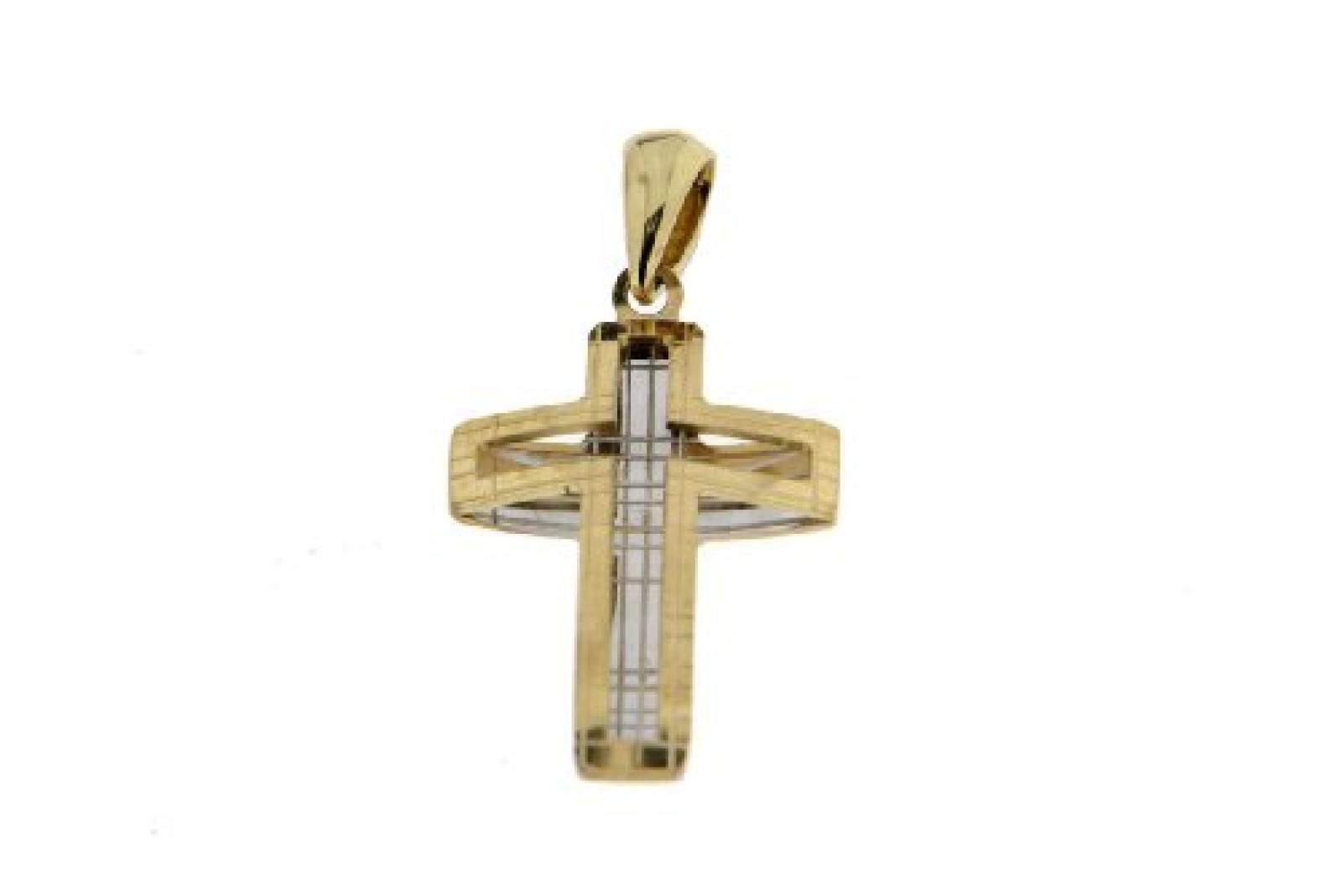 BOB C. Unisex-Anhänger 9 Karat (375) Gelbgold teilrhodiniert 325292 