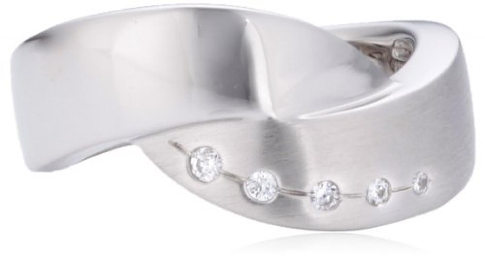Viventy Damen-Ring 925/-Sterling Silber 5 Zirkonia 695561 