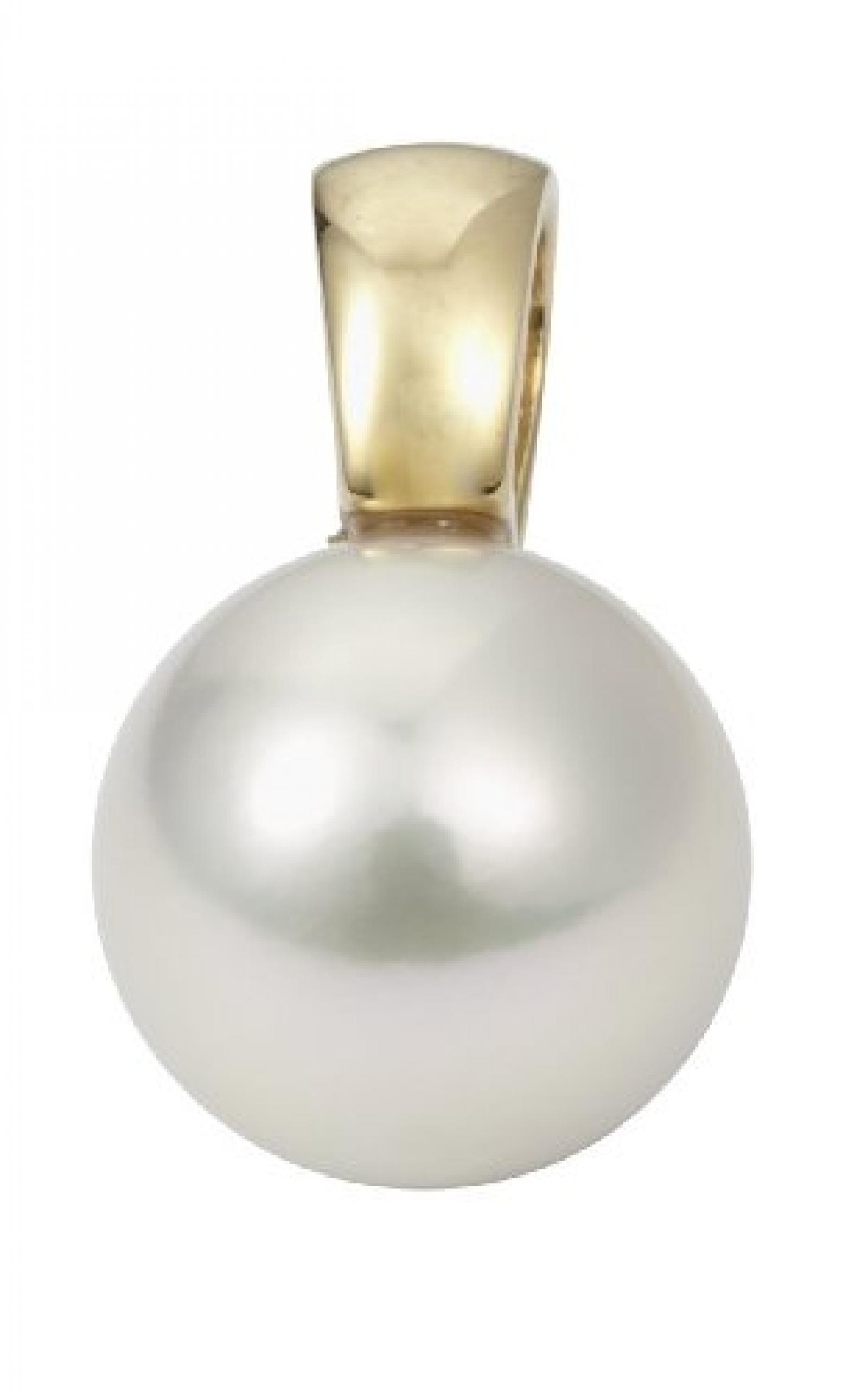 Adriana Damen-Anh&auml;nger Akoya Zuchtperlen 14 Karat 585 Gelbgold Akoya Premiums PR2-12 