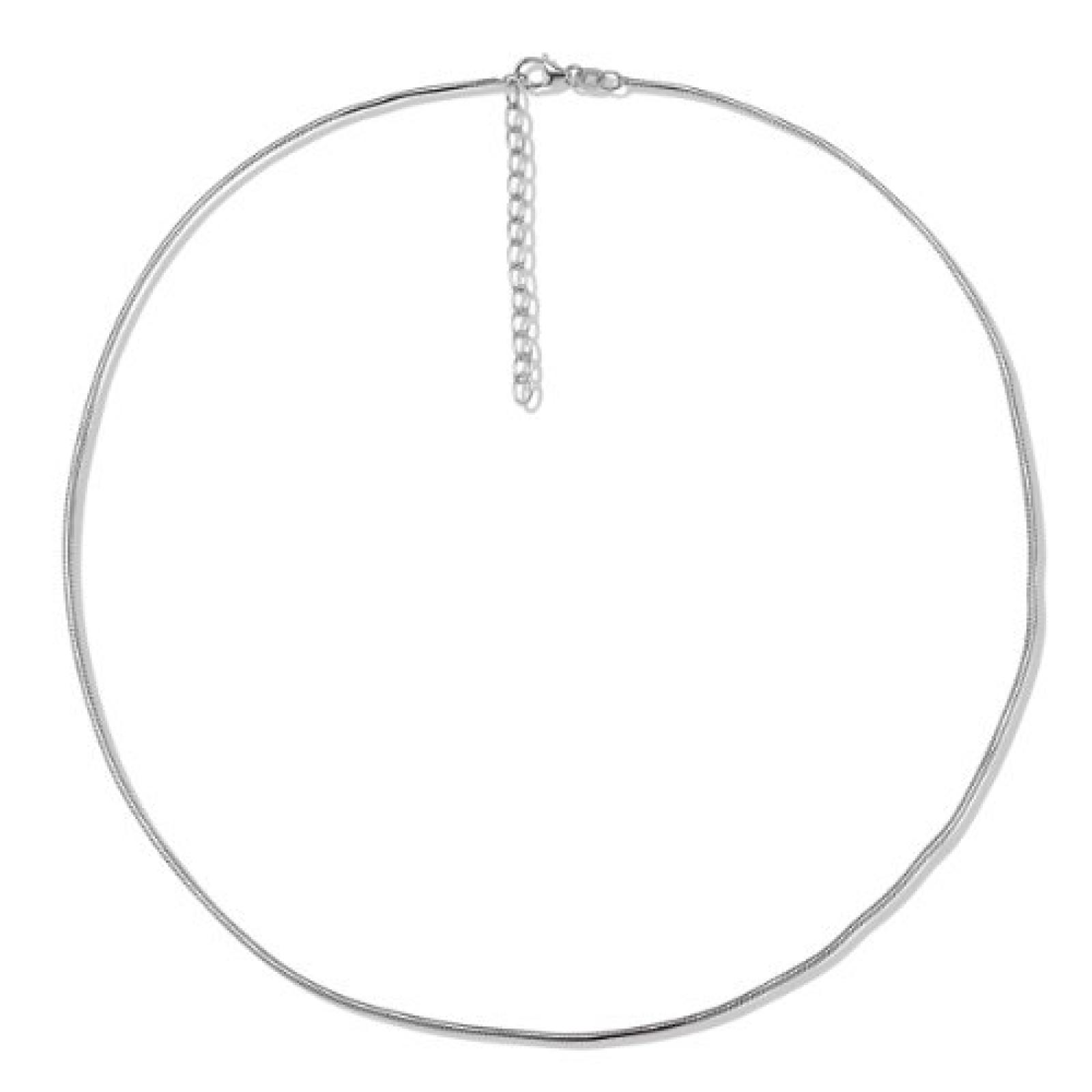 Rafaela Donata  Damen-Schlangenkette Basic Collection 925 Sterling Silber 42 + 5 cm  60990090 