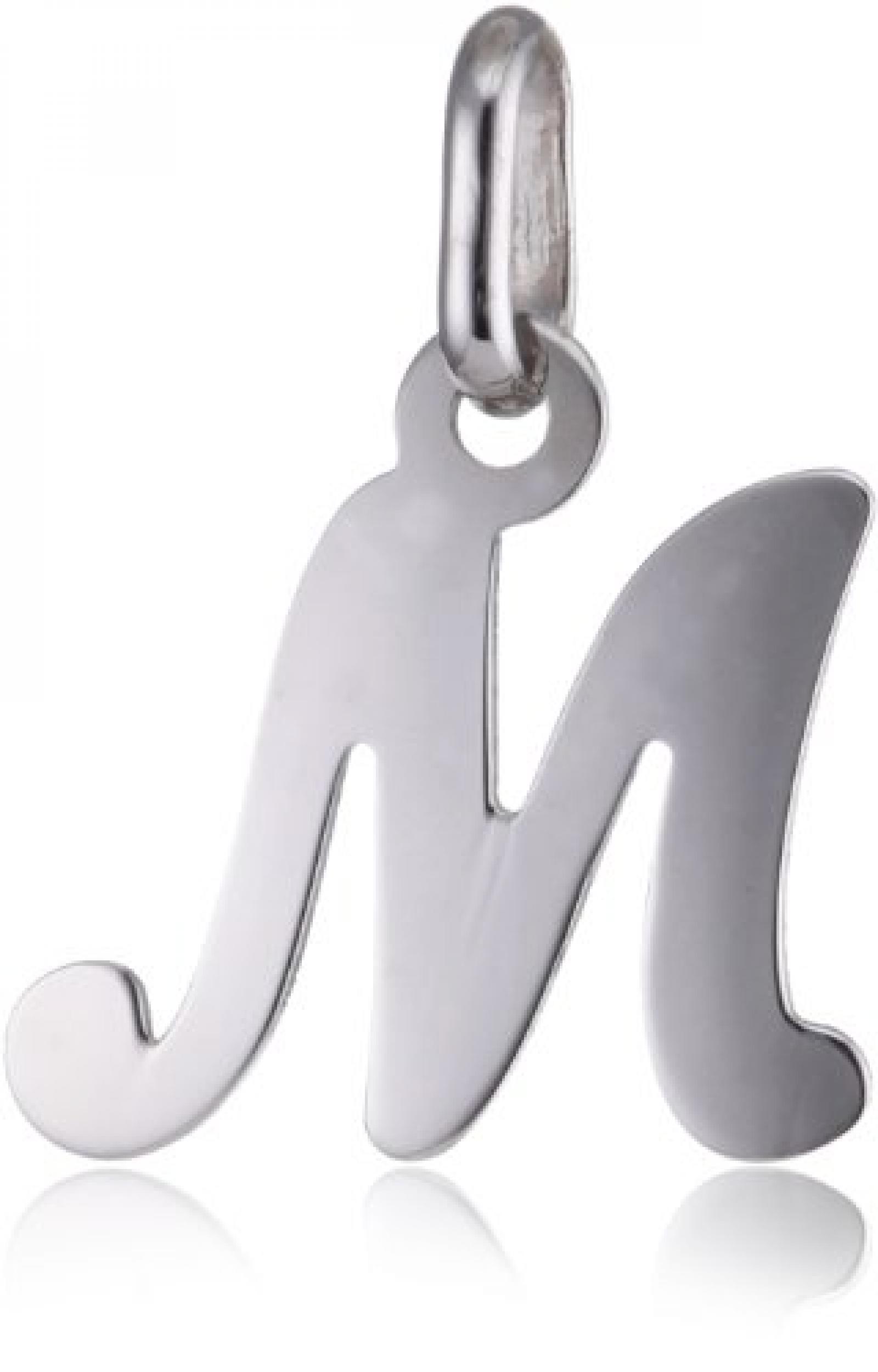 Amor Unisex-Anh&auml;nger Buchstaben "M" Silber 925 166836 