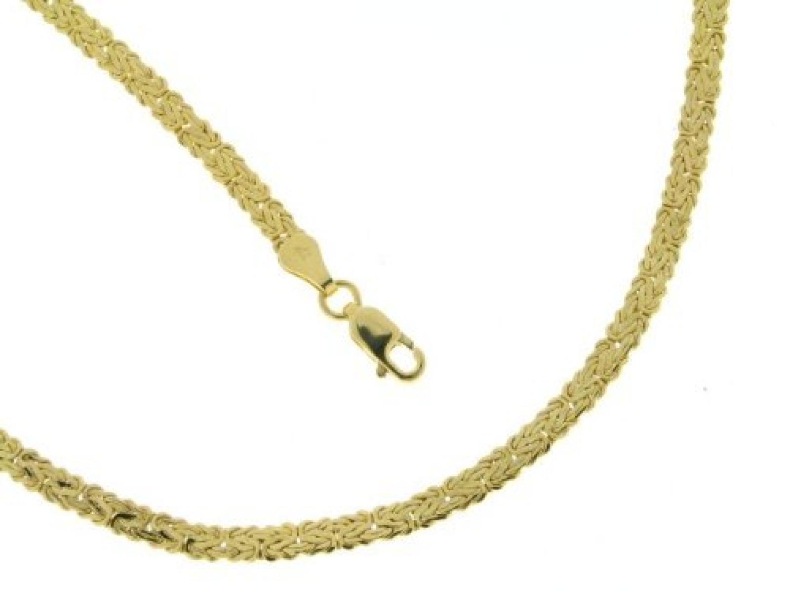 BOB C. Damen-K&ouml;nigskettenarmband 9 Karat (375) Gelbgold KN 39630/41/21 