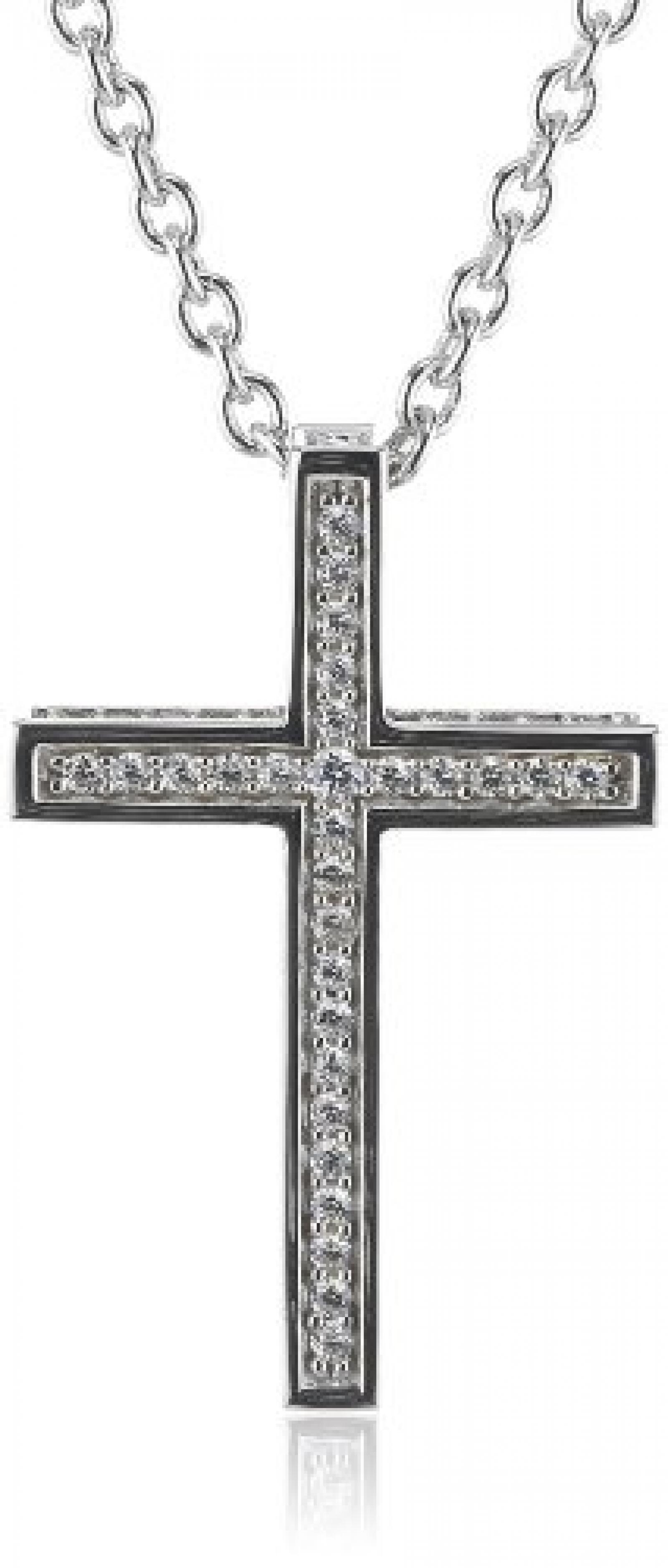 Joop Damen-Halskette mit Anhänger Zirkonia weiss 42+3 cm 925 Sterling Silber JPNL90627A420 Joop Damen-Halskette mit Anhänger Zirkonia weiss 42+3 cm 925 Sterling Silber JPNL90627A420