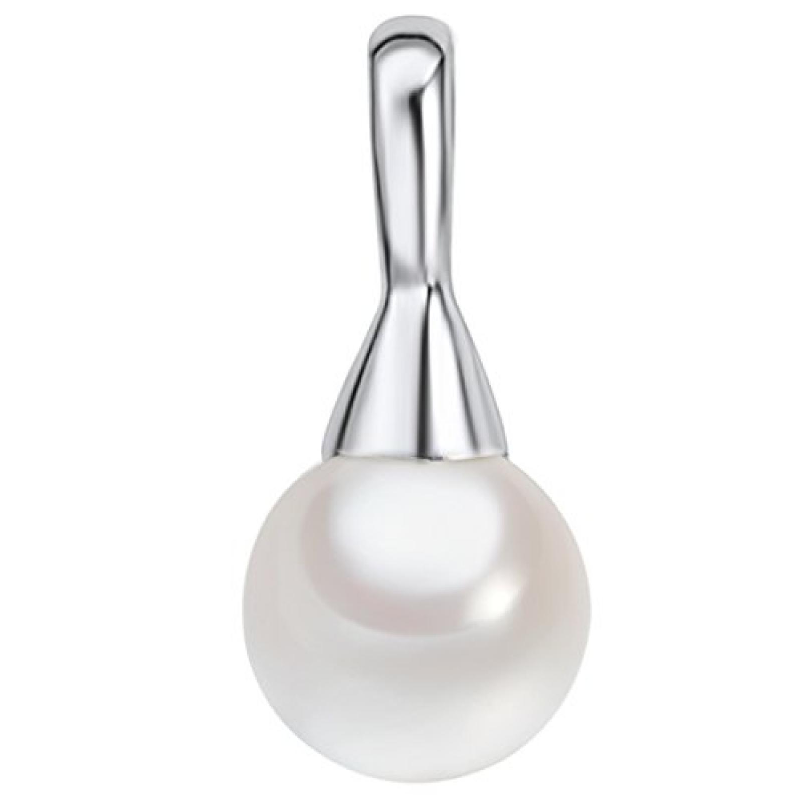 Rafaela Donata Damen-Anh&auml;nger Classic Collection 925 Sterling Silber S&uuml;dsee-Muschelkernperle wei&szlig; (ohne Kette)  60800042 