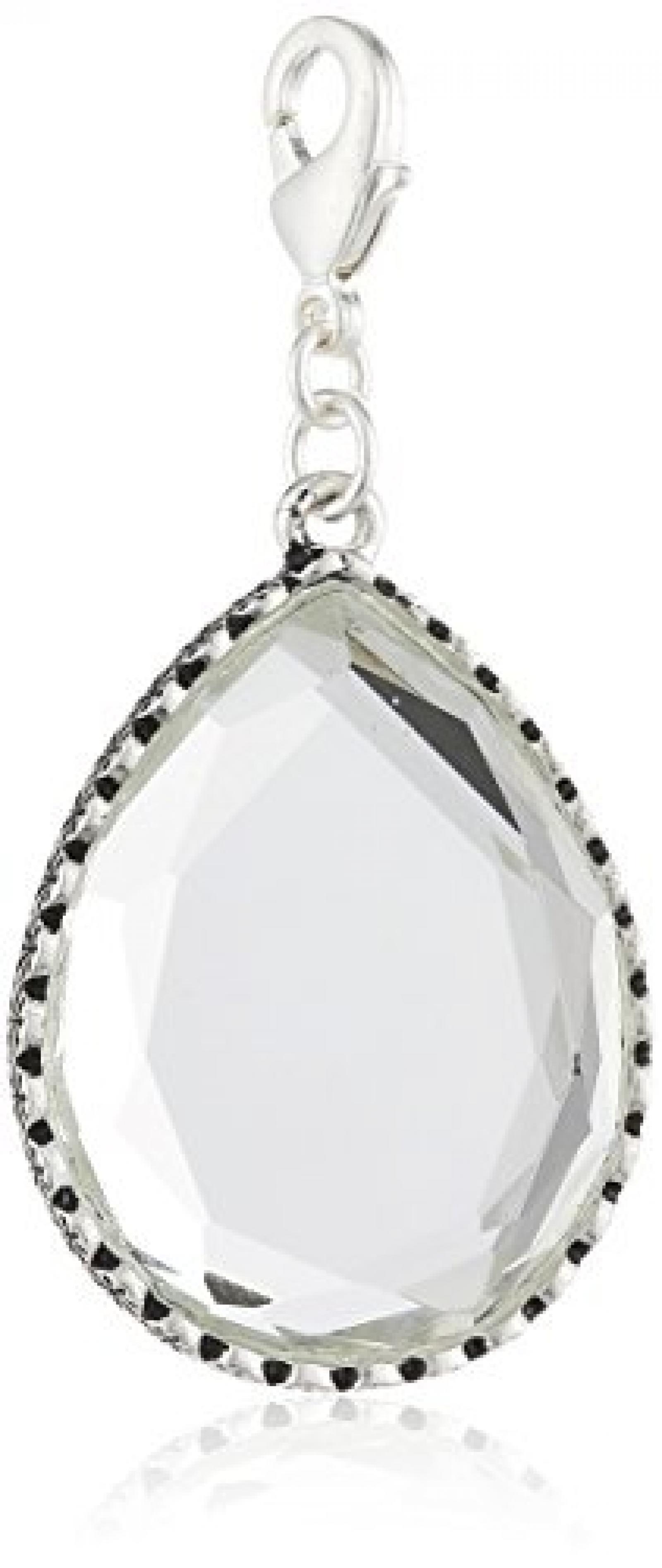 Pilgrim Damen-Anhänger Mega-Charms versilbert kristall 41114-6005 Pilgrim Damen-Anhänger Mega-Charms versilbert kristall 41114-6005