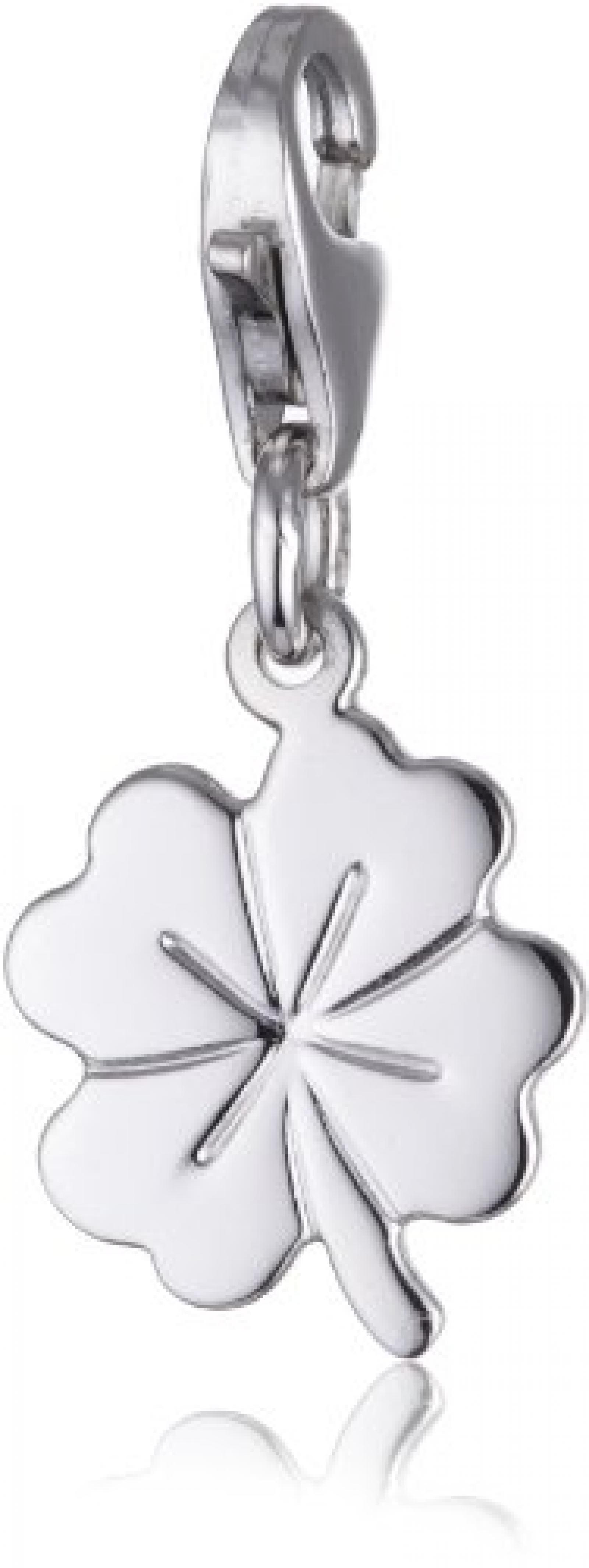 Amor Basics Kleeblatt-Charm  925 Sterlingsilber 25 mm 338981 