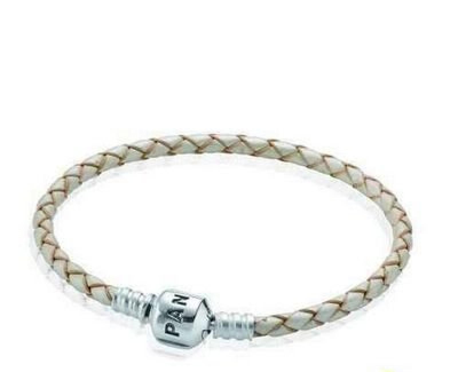 Pandora Leder-Armband Perlmutt 590705CPL-S Pandora Leder-Armband Perlmutt 590705CPL-S