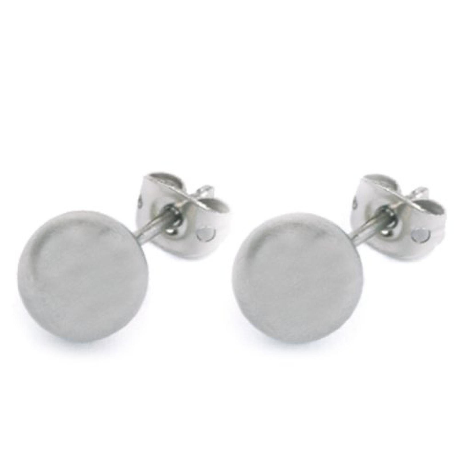 Monomania Damen-Ohrstecker Edelstahl 8 mm 31180 Monomania Damen-Ohrstecker Edelstahl 8 mm 31180