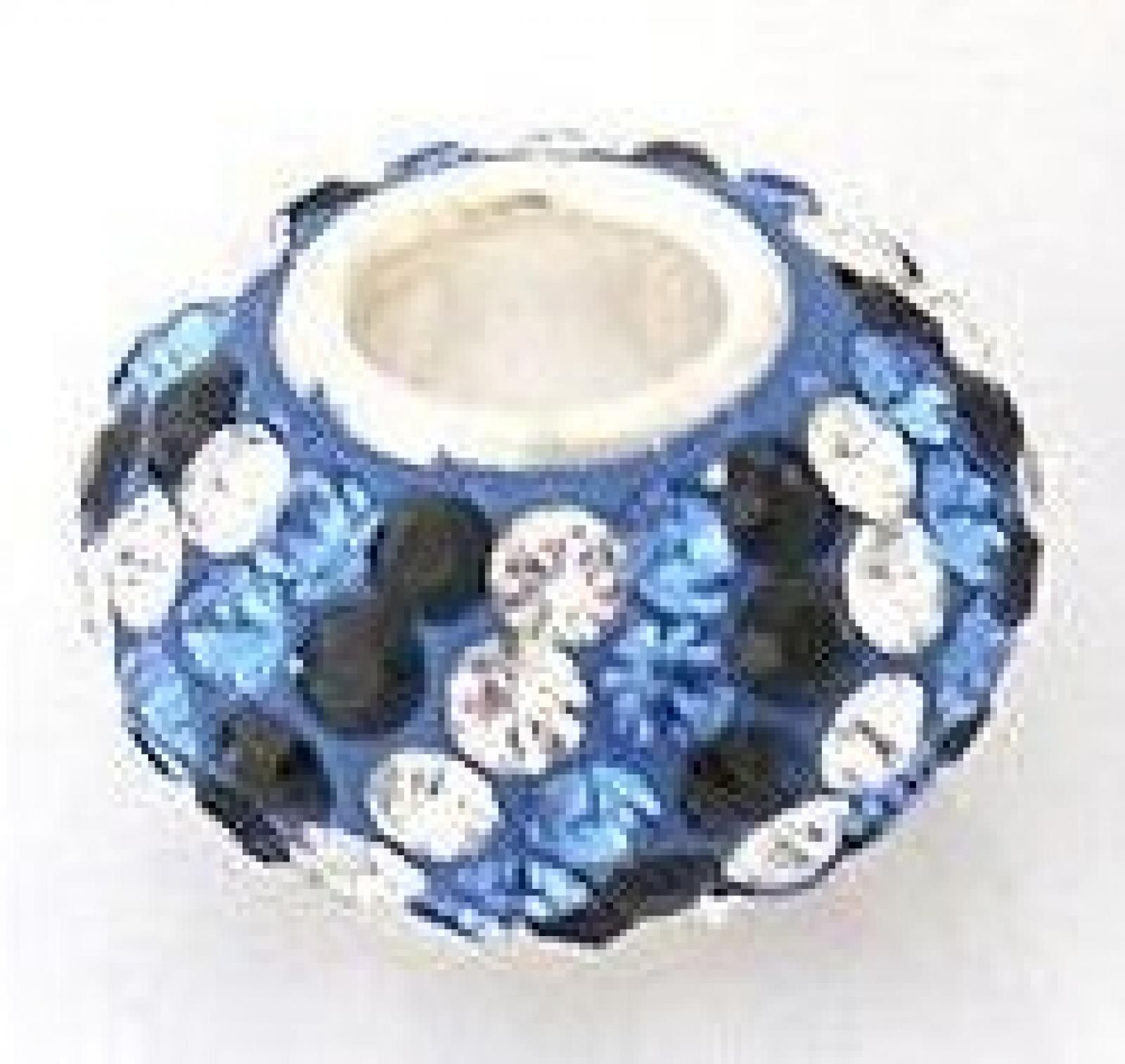 Schwarz, Blau und Transparent Gestreifte Sterling Silber Kristall Perle (passend für Perlenarmbänder in Europäischer Standardgrösse)- Etwa 13 mm x 8 mm (4,5 mm Loch) Inklusive Geschenkbeutel Schwarz, Blau und Transparent Gestreifte Sterling Silber Kristall Perle (passend für Perlenarmbänder in Europäischer Standardgrösse)- Etwa 13 mm x 8 mm (4,5 mm Loch) Inklusive Geschenkbeutel
