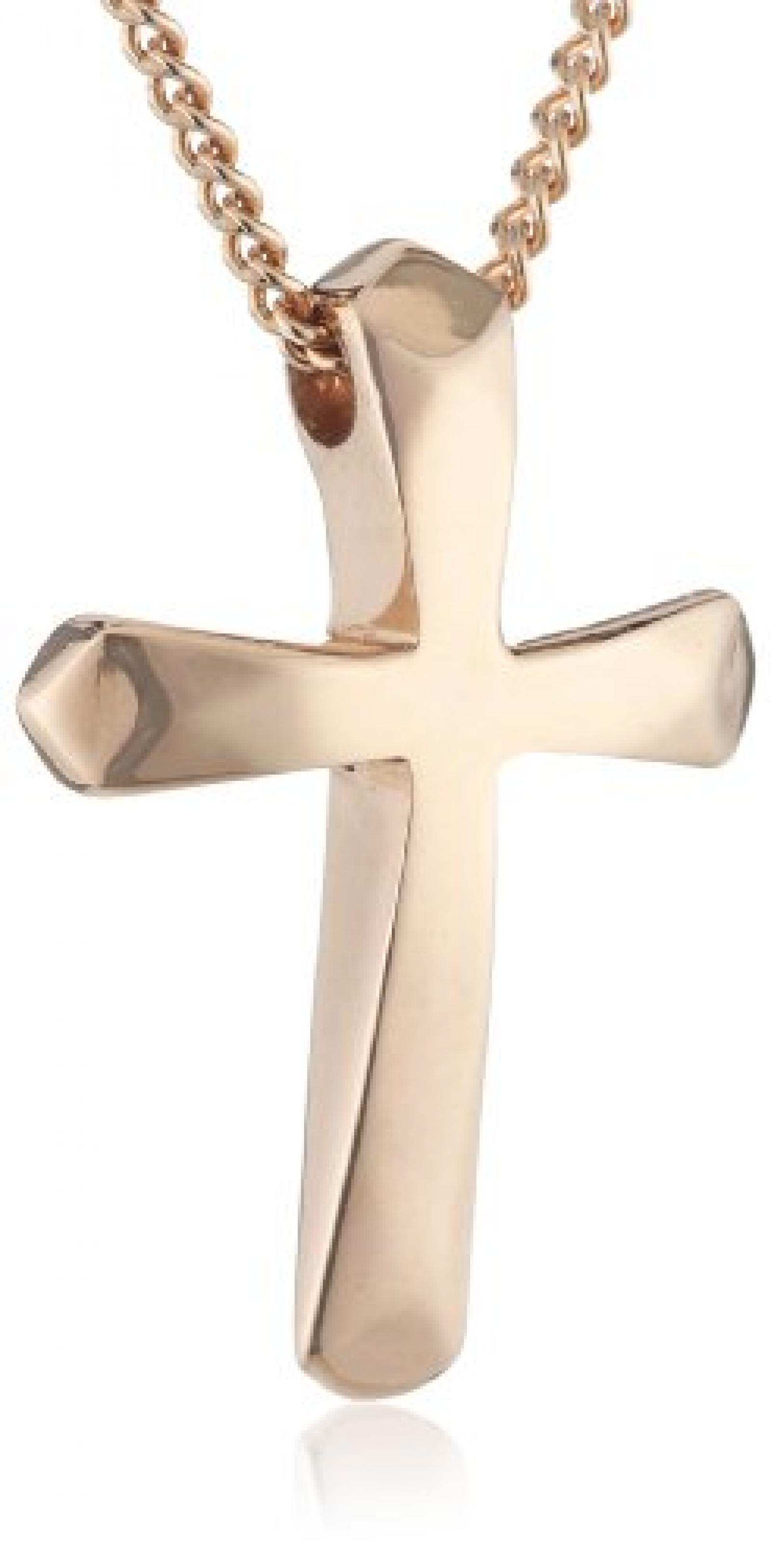 Esprit Jewels Damen-Halskette 925 Sterling Silber Belief gold app.42+3cm ESNL92643B420 