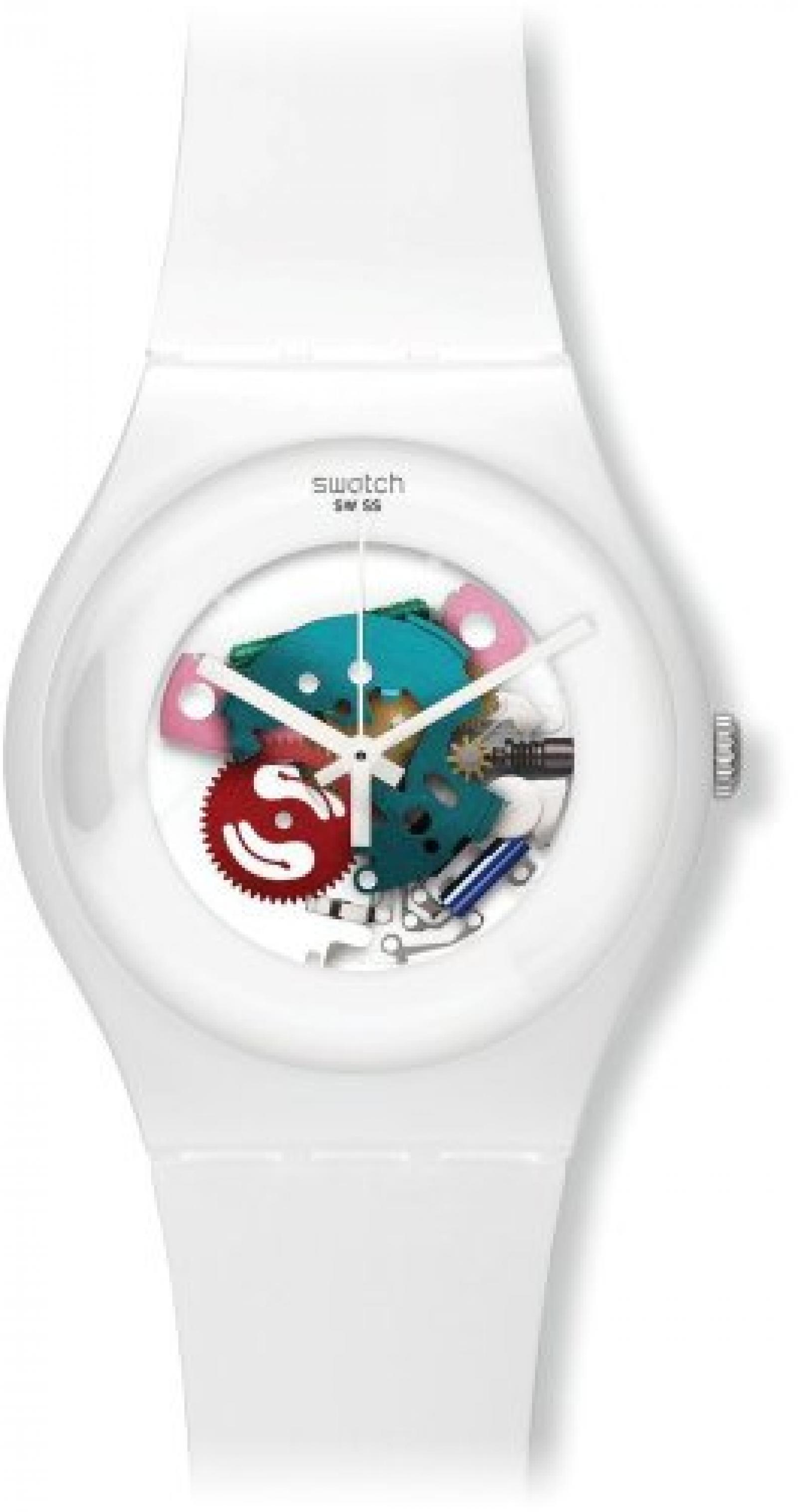 Swatch New Gent - White Lacquered SUOW100 Swatch New Gent - White Lacquered SUOW100