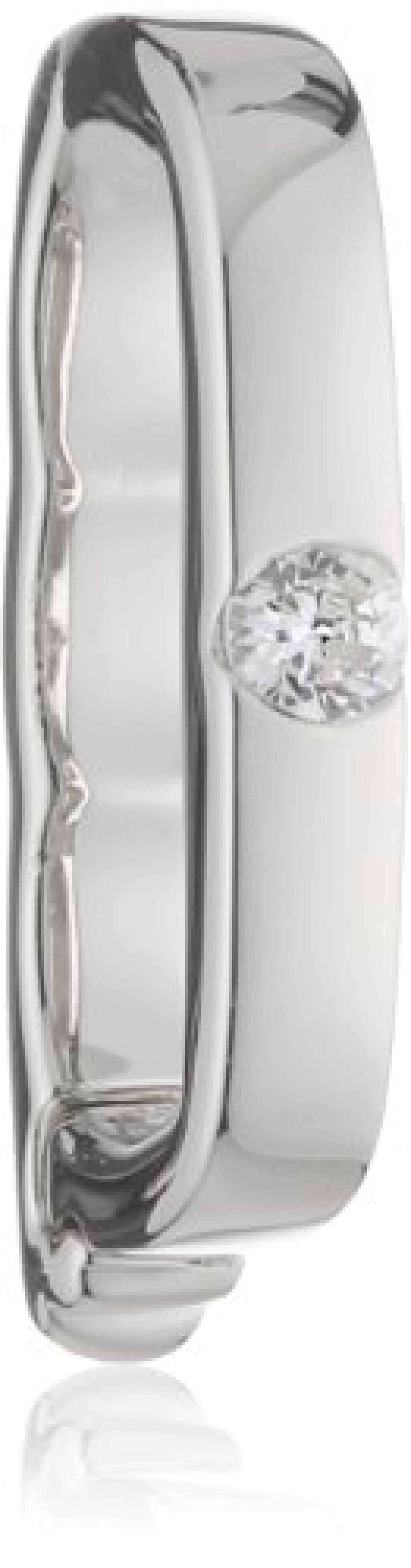 Viventy Damen-Anh&auml;nger 925 Sterling Silber NA 1 Zirkonia wei&szlig; 765762 