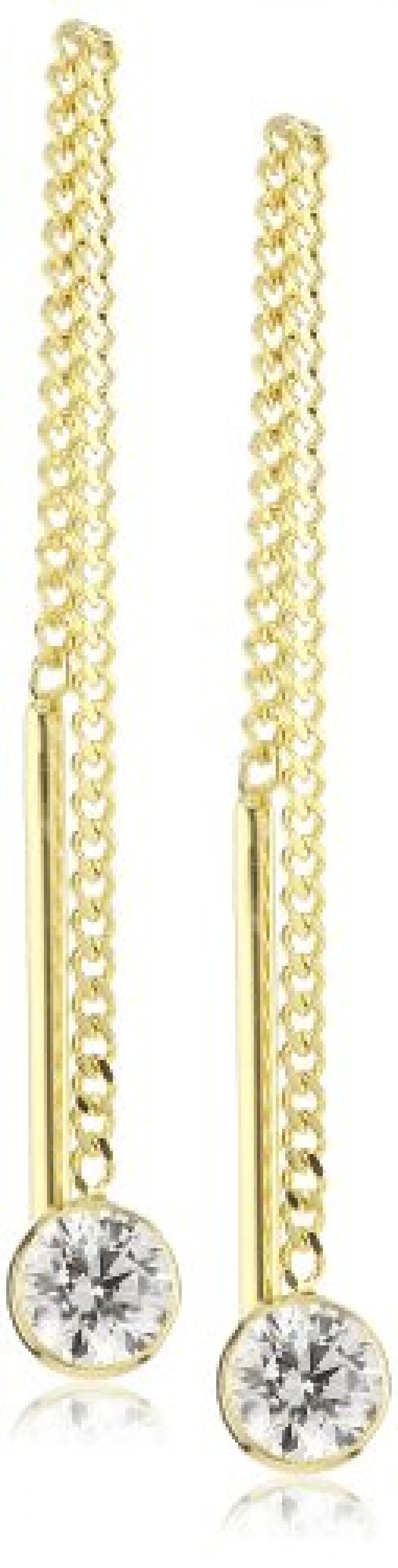 Amor Jewelry Damen-Ohrh&auml;nger 8 Karat 333 Gelbgold 136020 